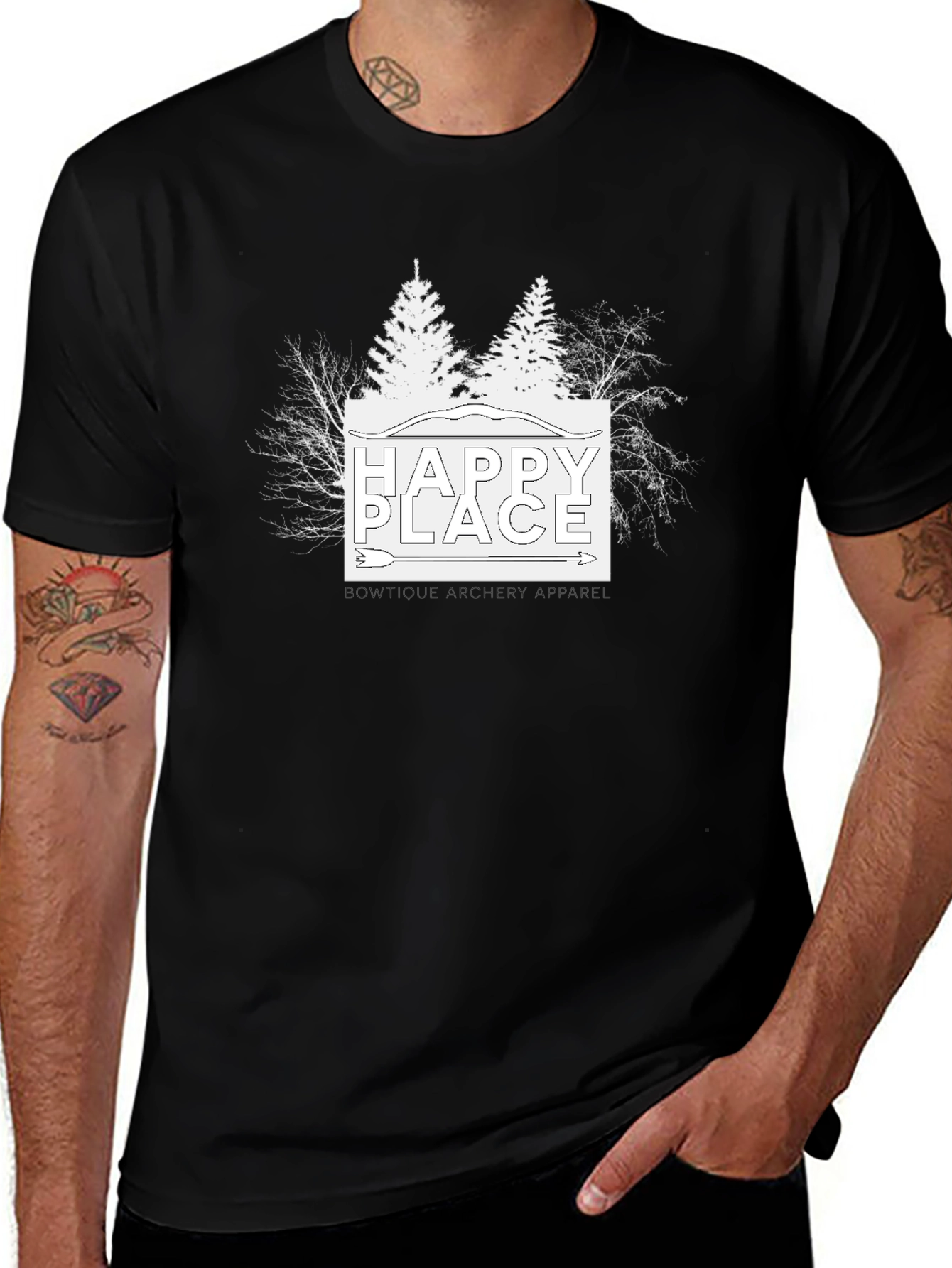 Happy Place Graphic Tee - Nature Lovers T-Shirt