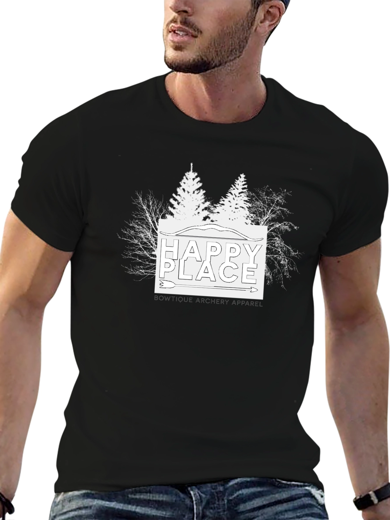 Happy Place Graphic Tee - Nature Lovers T-Shirt