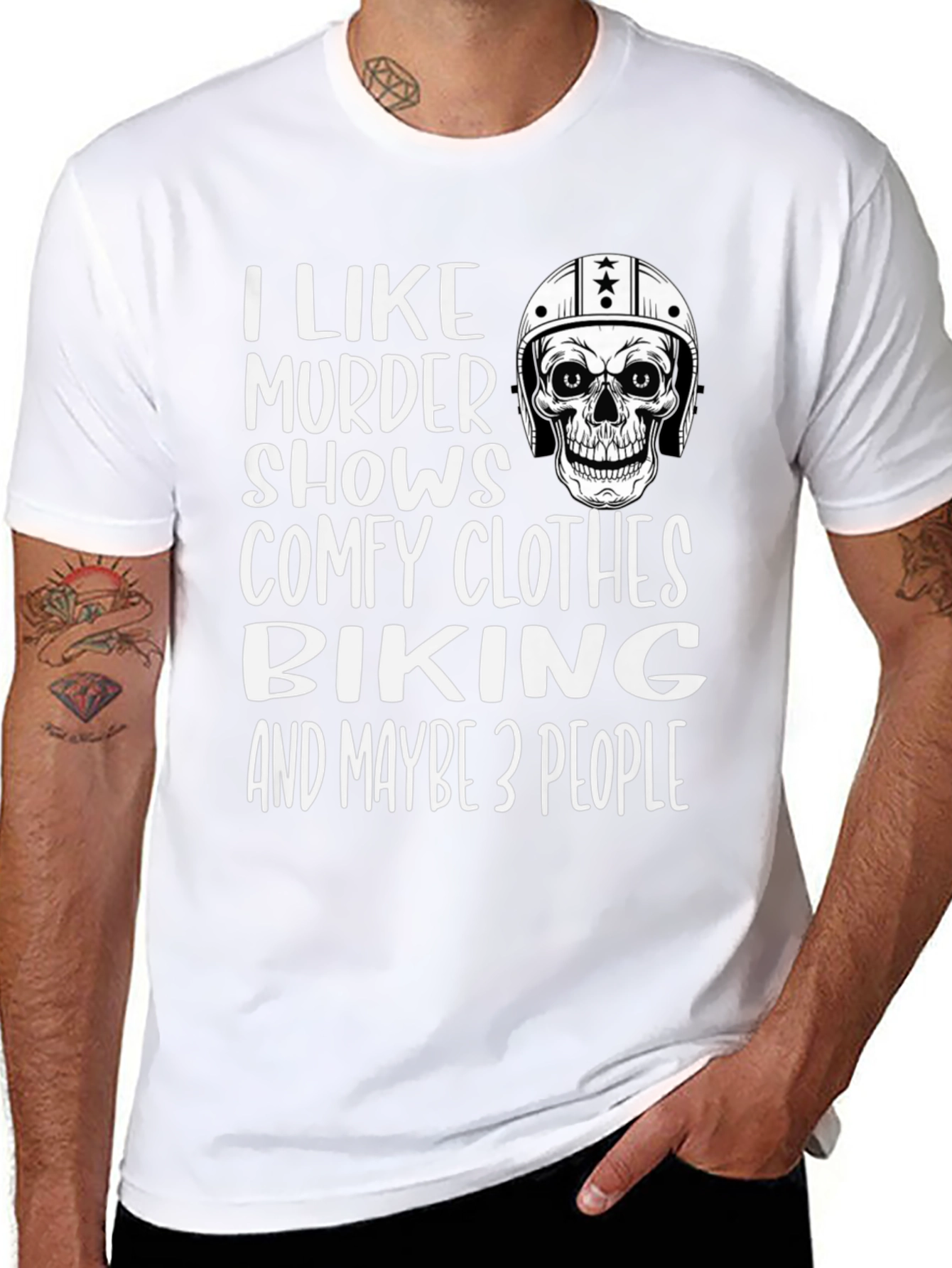 Murder Shows & Biking T-Shirt