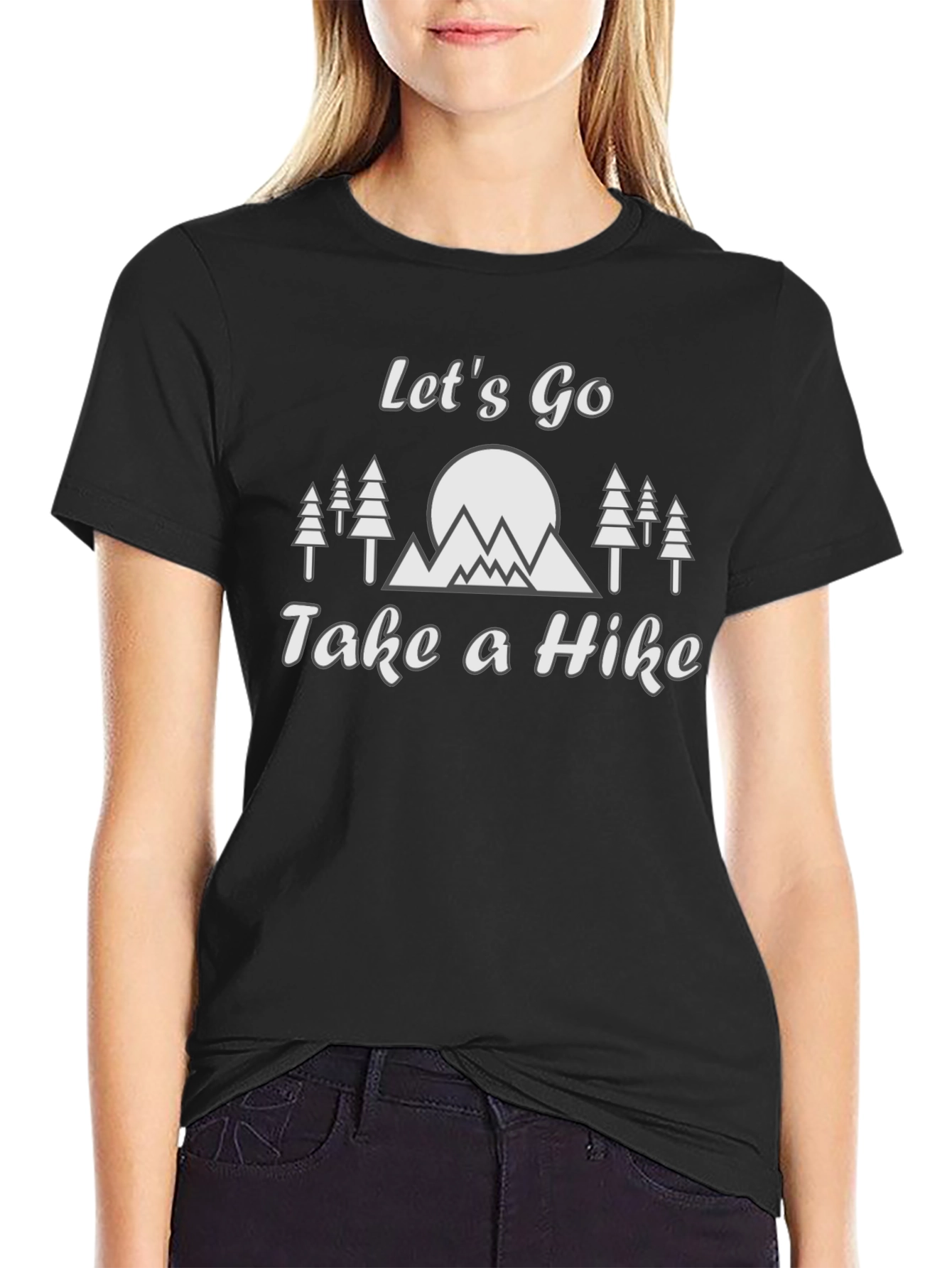 Lets Go Take A Hike Graphic Tee