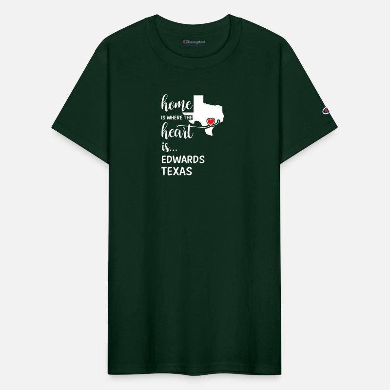 Edwards County Texas Is Where My Heart Is Gift
