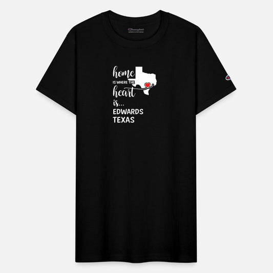 Edwards County Texas Is Where My Heart Is Gift