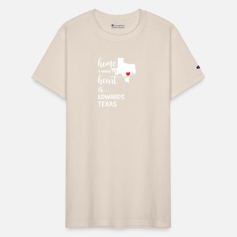 Edwards County Texas Is Where My Heart Is Gift