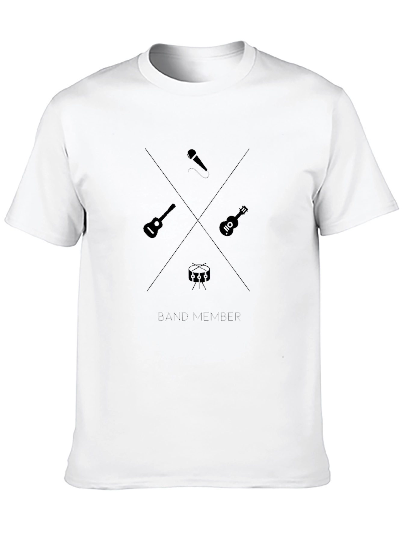 Band Member Graphic Tee - Musician T-Shirt