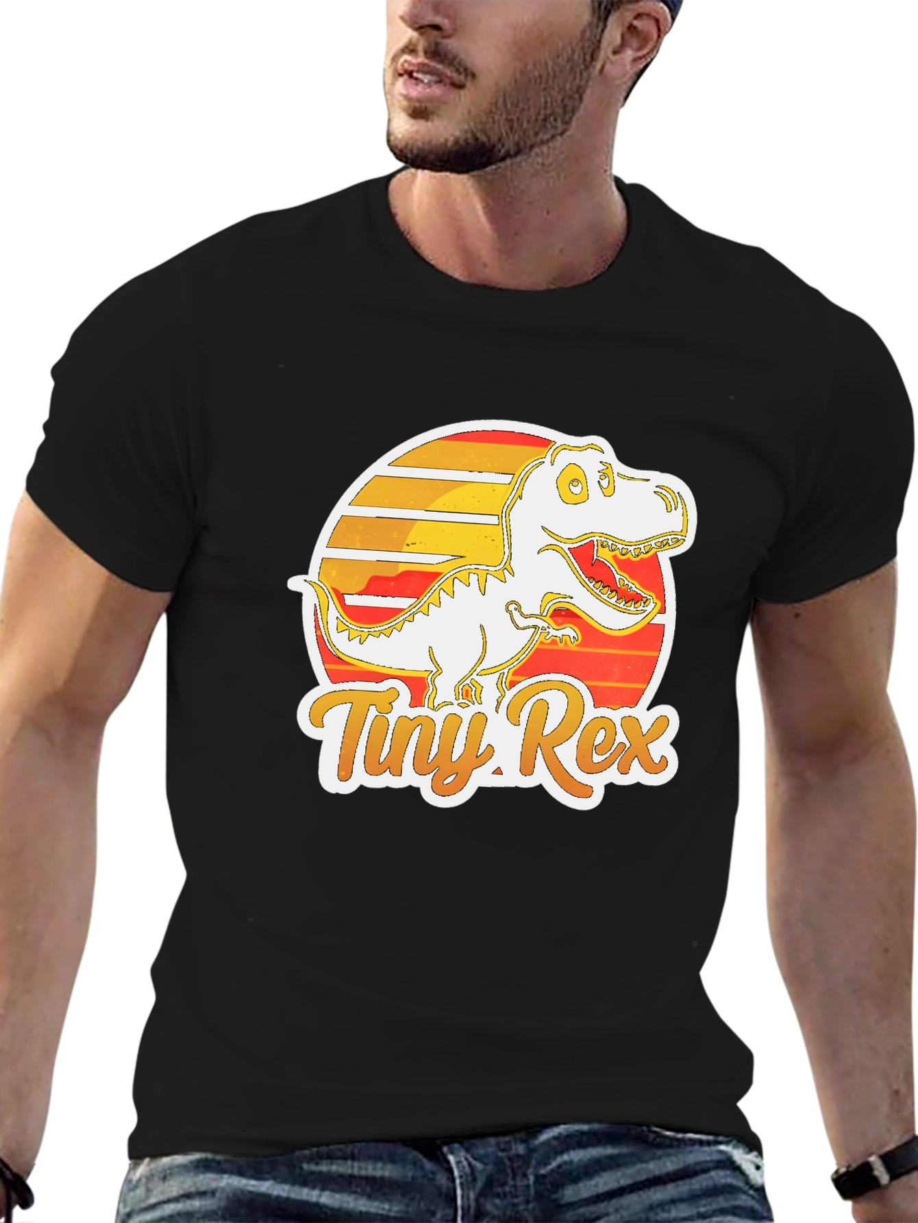 Tiny Rex Dinosaur Graphic T-Shirt