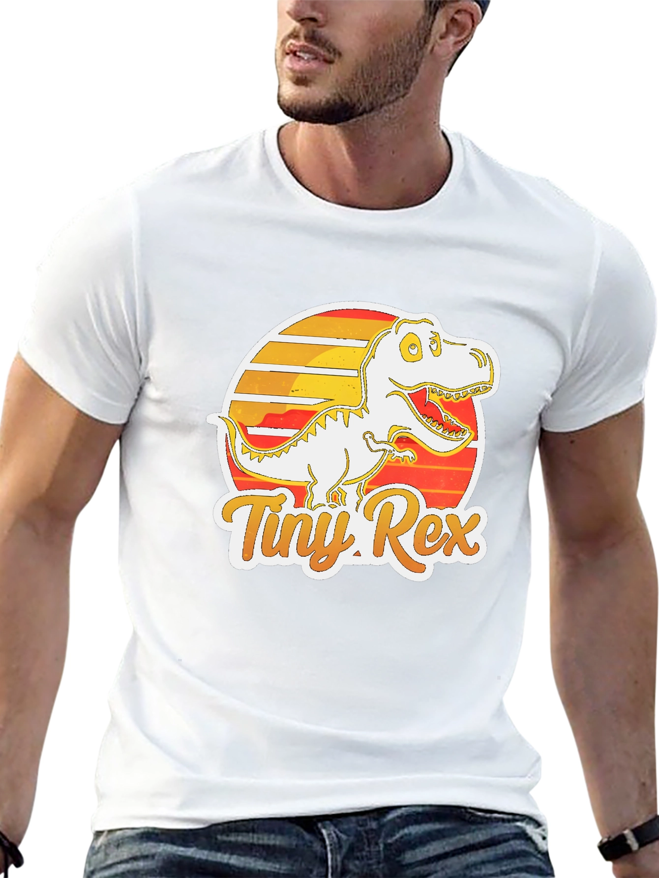 Tiny Rex Dinosaur Graphic T-Shirt