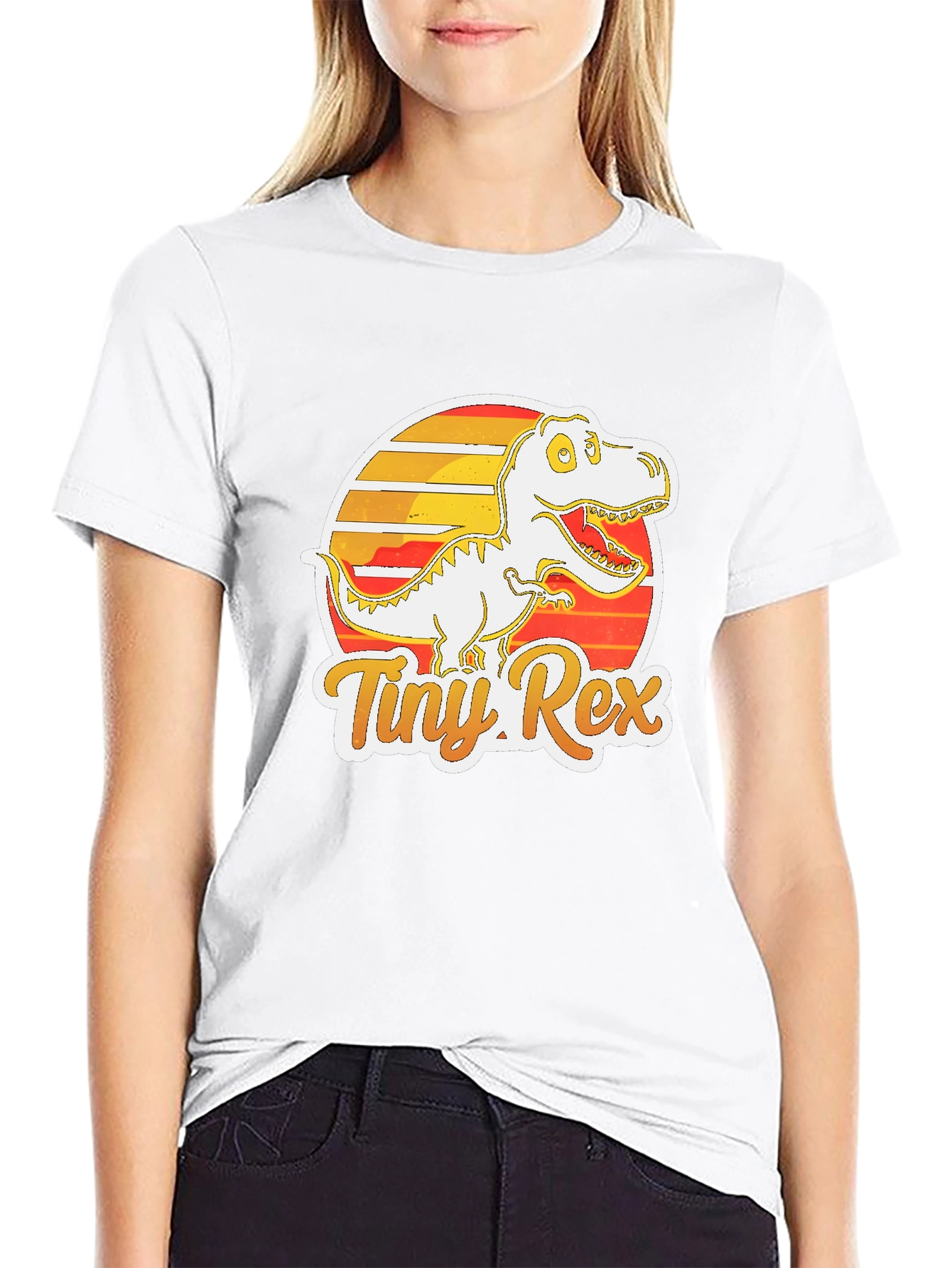 Tiny Rex Dinosaur Graphic T-Shirt