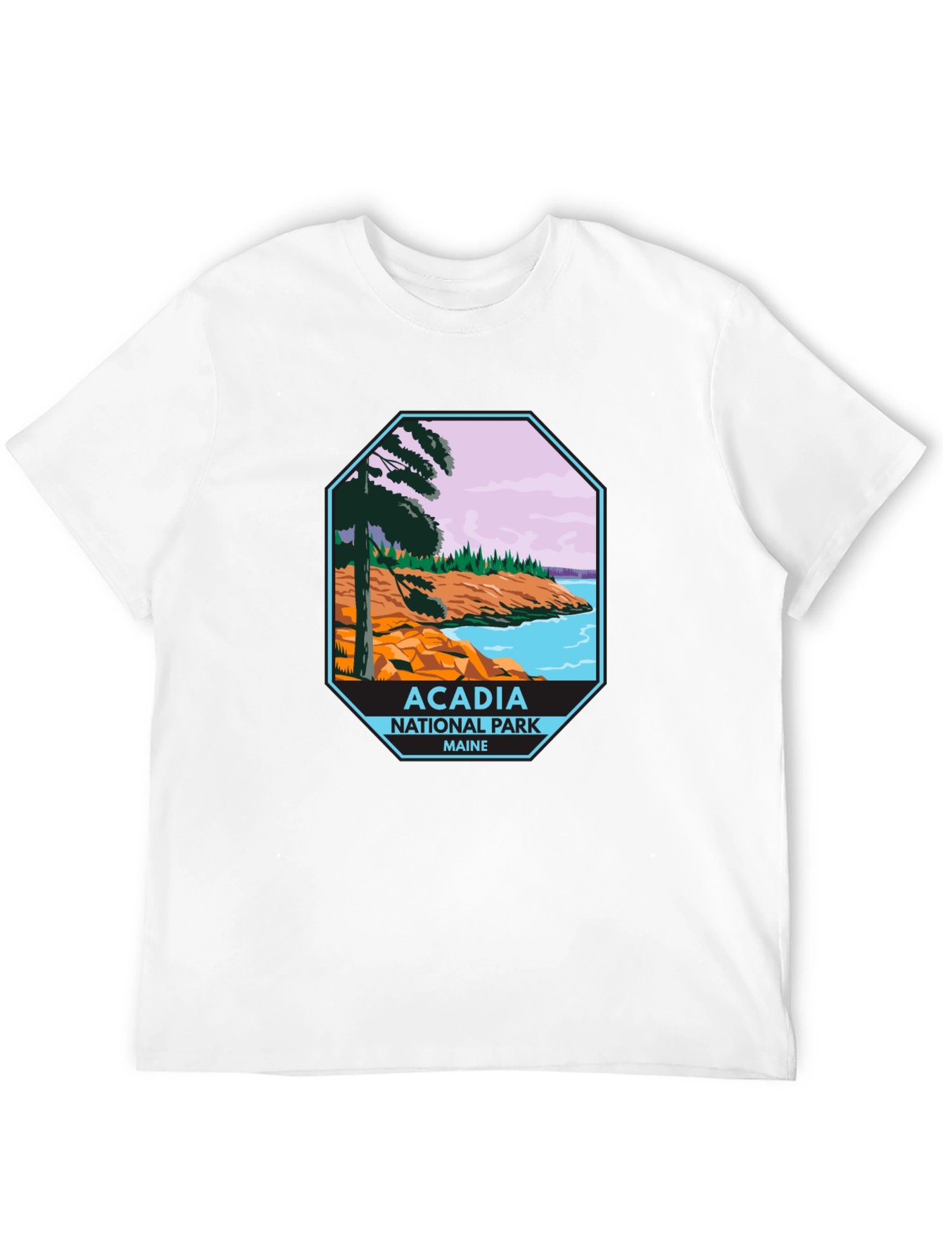 Acadia National Park Maine Graphic Tee