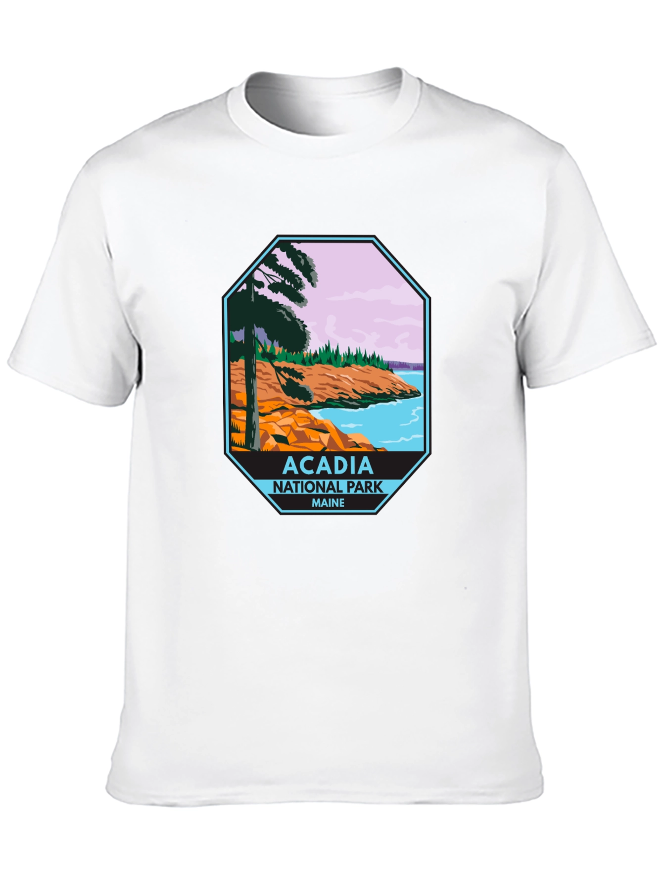Acadia National Park Maine Graphic Tee