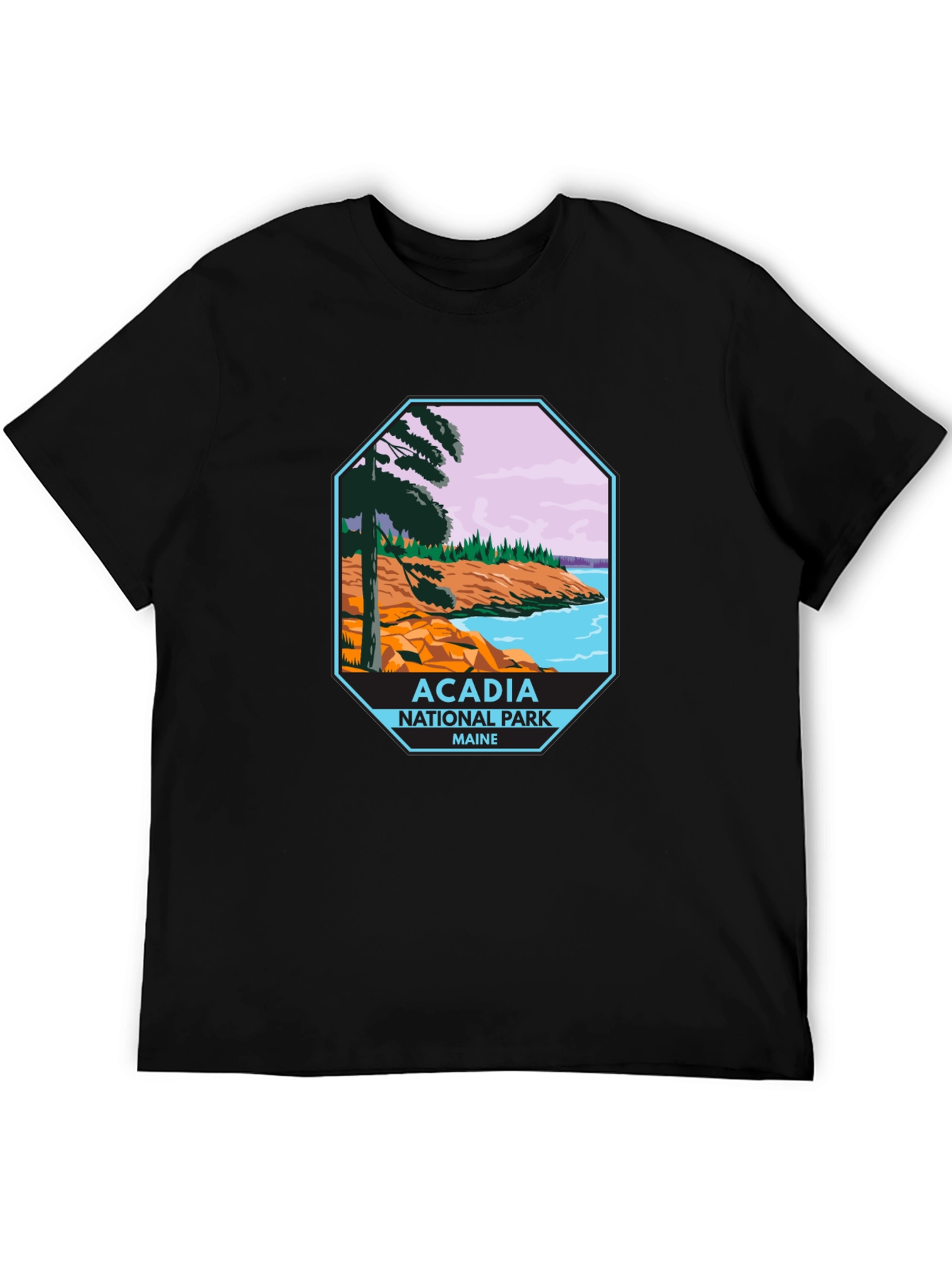 Acadia National Park Maine Graphic Tee