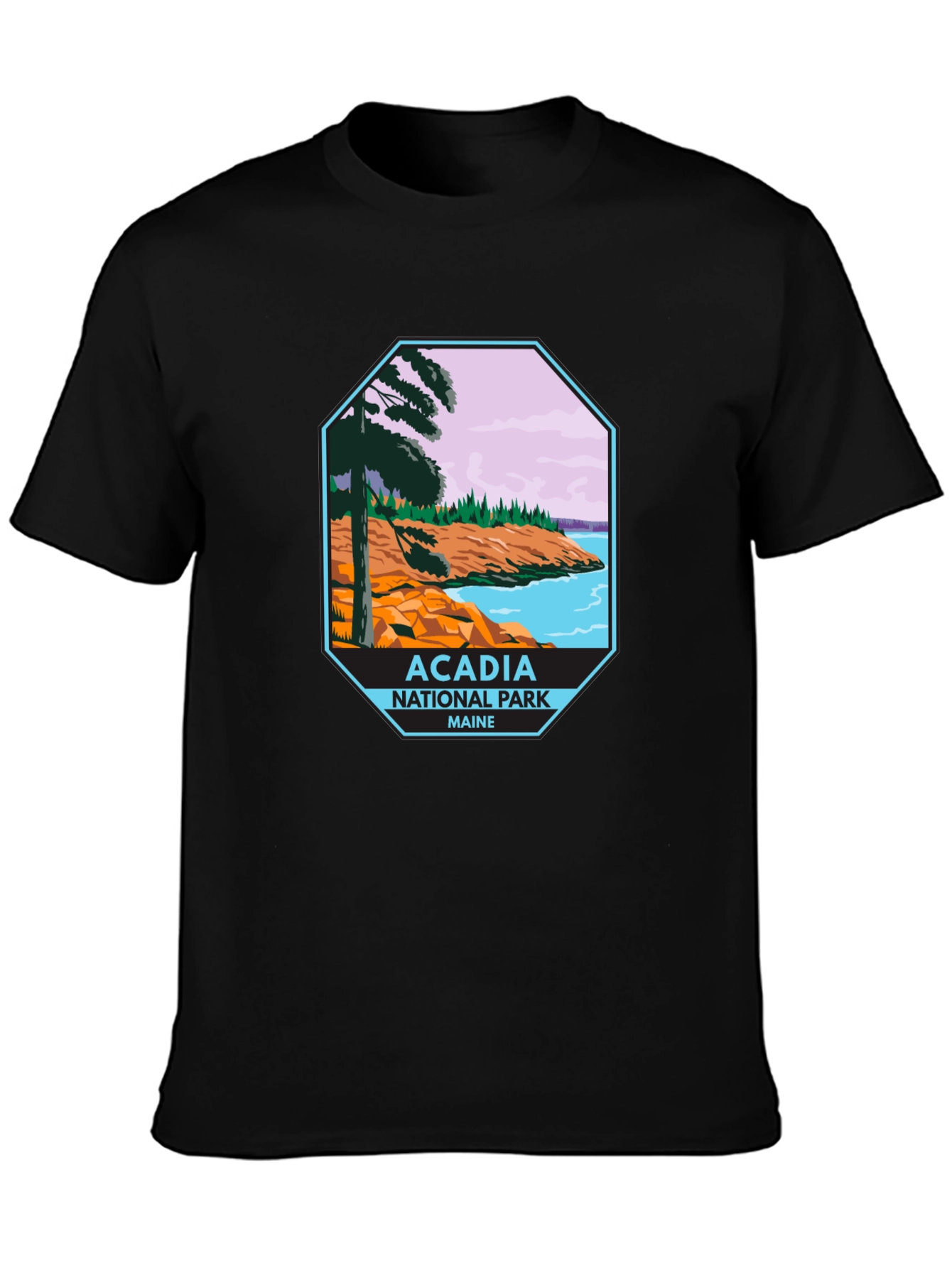 Acadia National Park Maine Graphic Tee