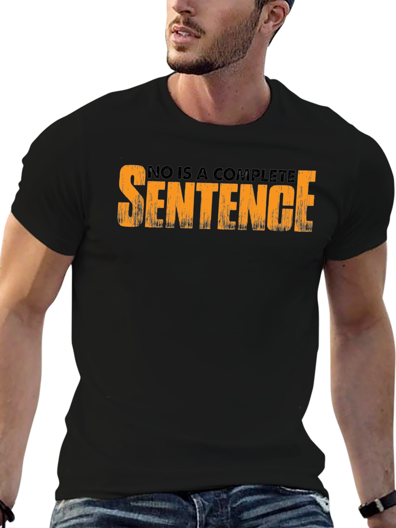 No is a Complete Sentence Graphic Tee