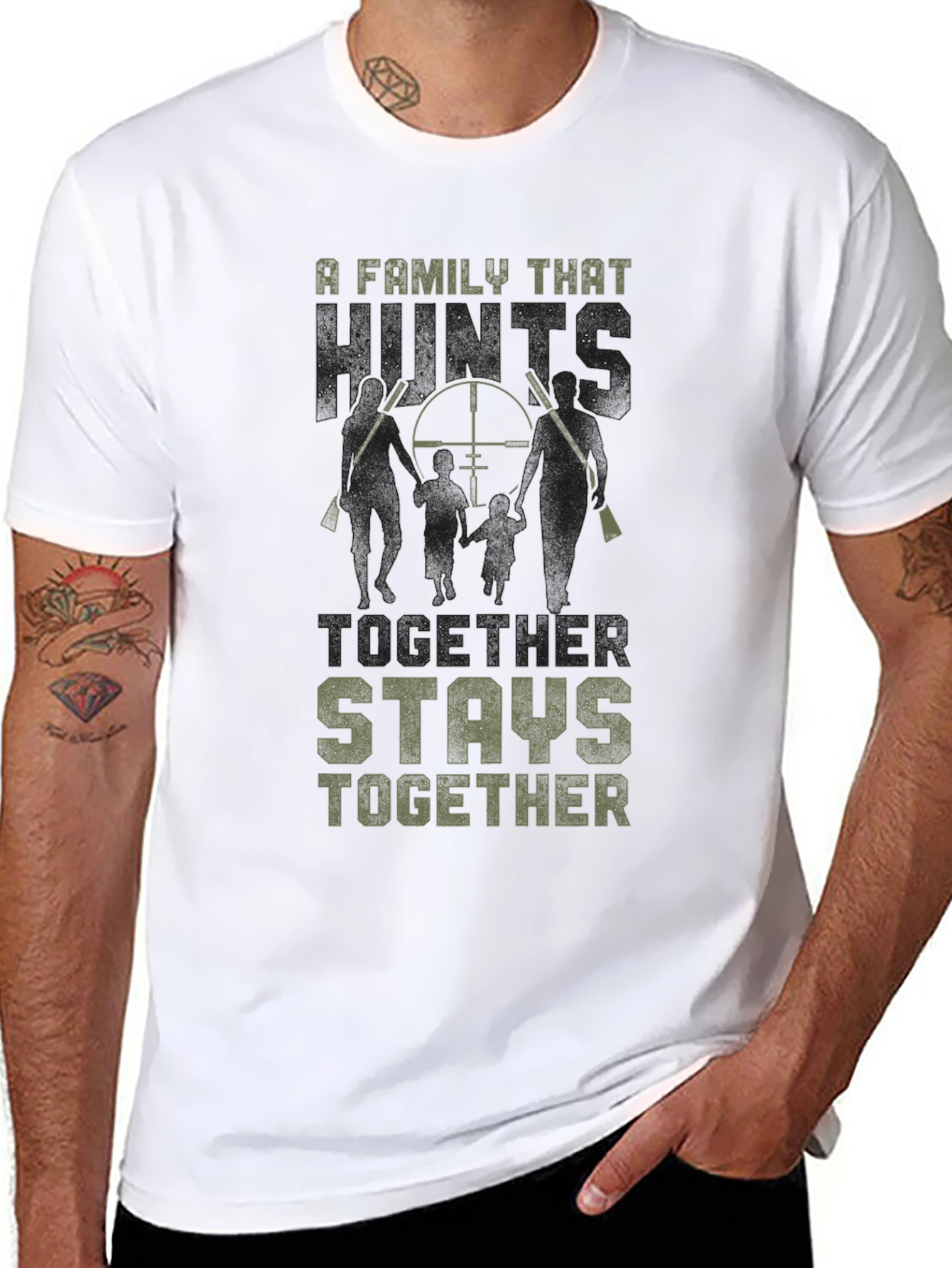Family Hunting T-Shirt - Stays Together
