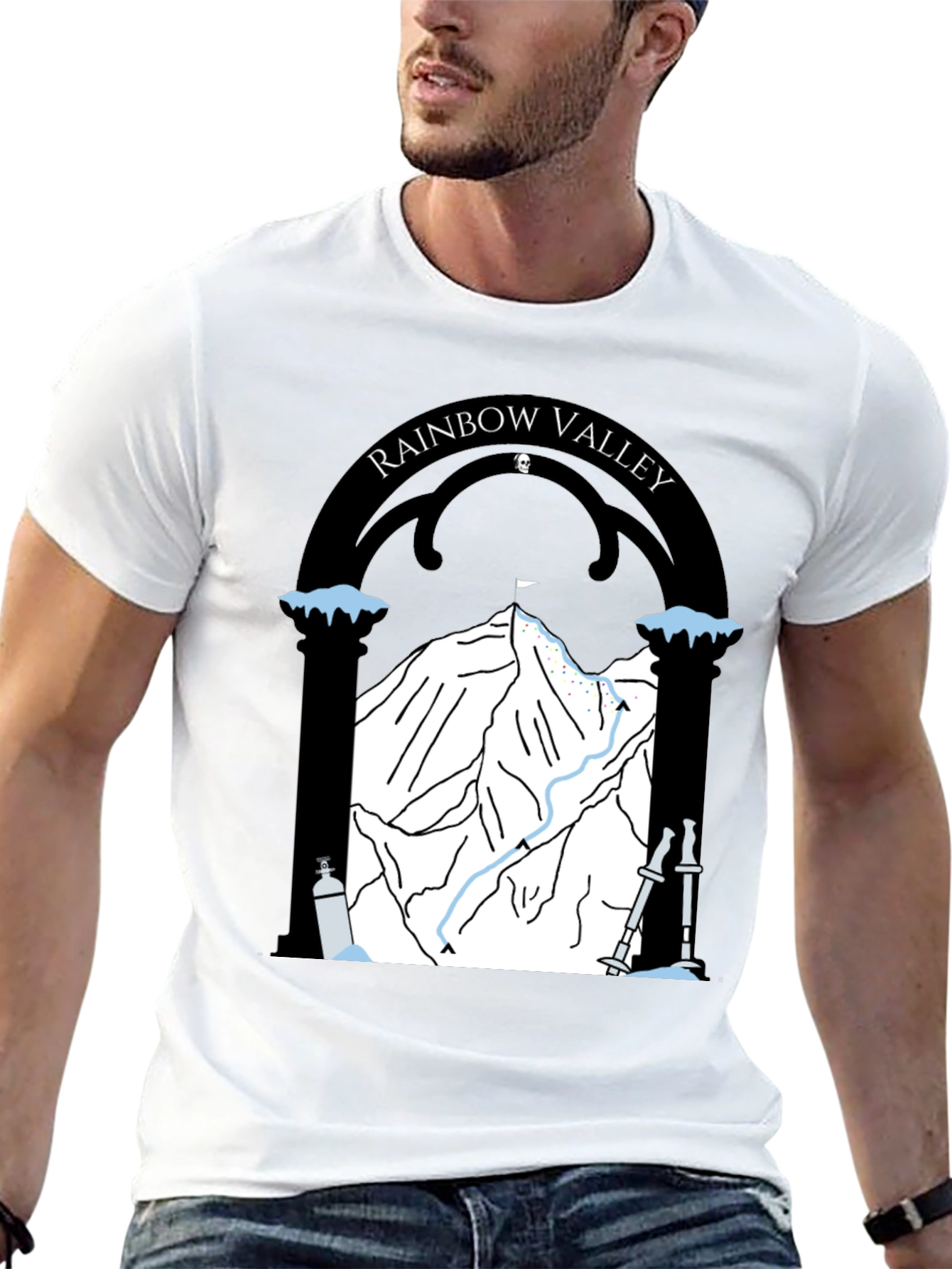 Rainbow Valley Mountain T-Shirt - Adventure Ready!