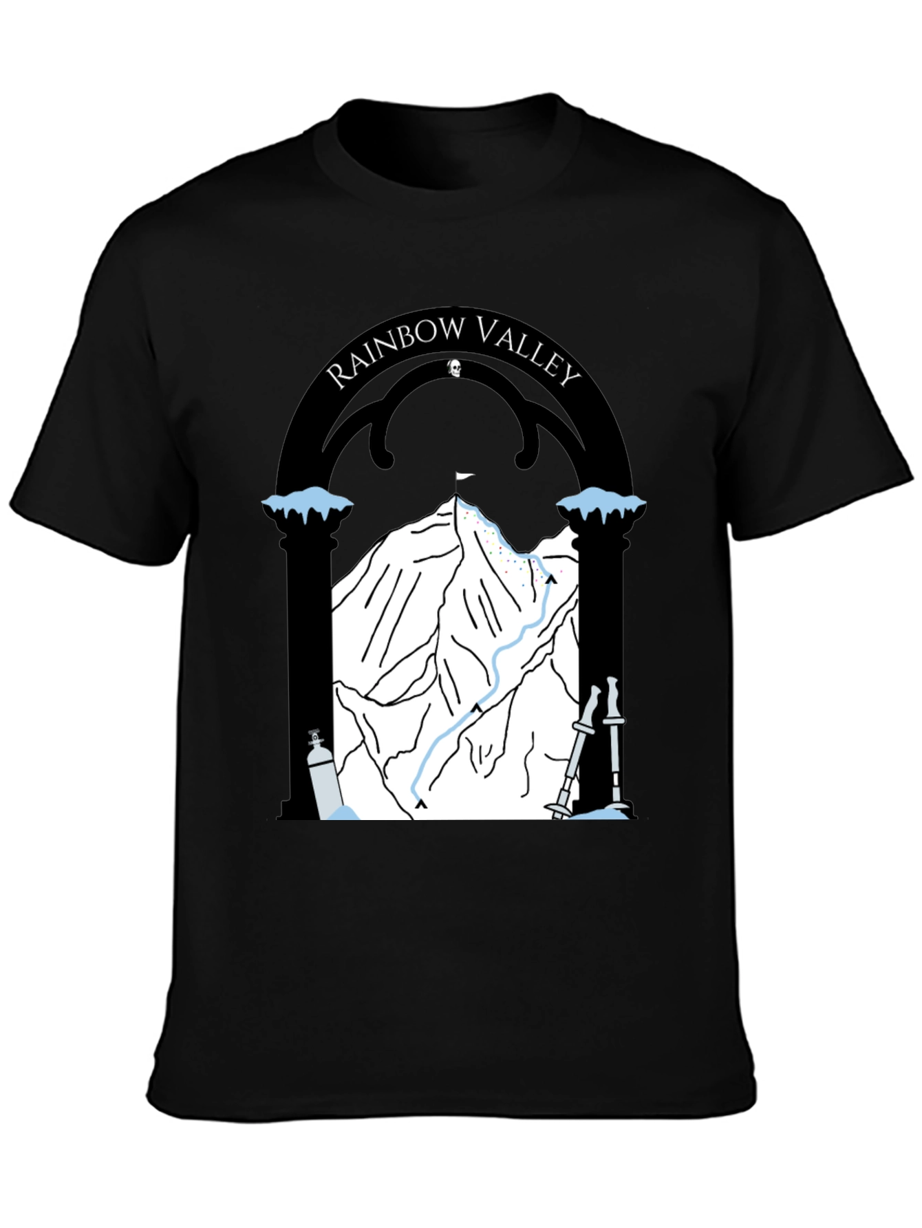 Rainbow Valley Mountain T-Shirt - Adventure Ready!