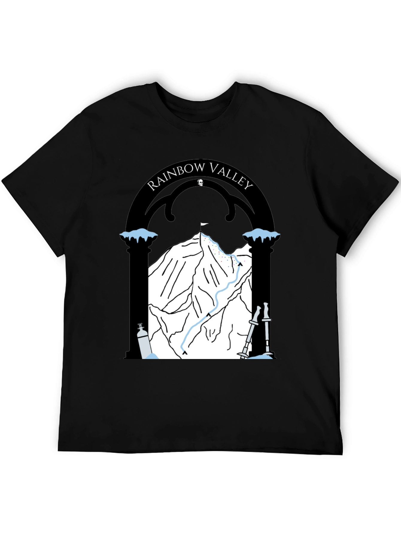 Rainbow Valley Mountain T-Shirt - Adventure Ready!