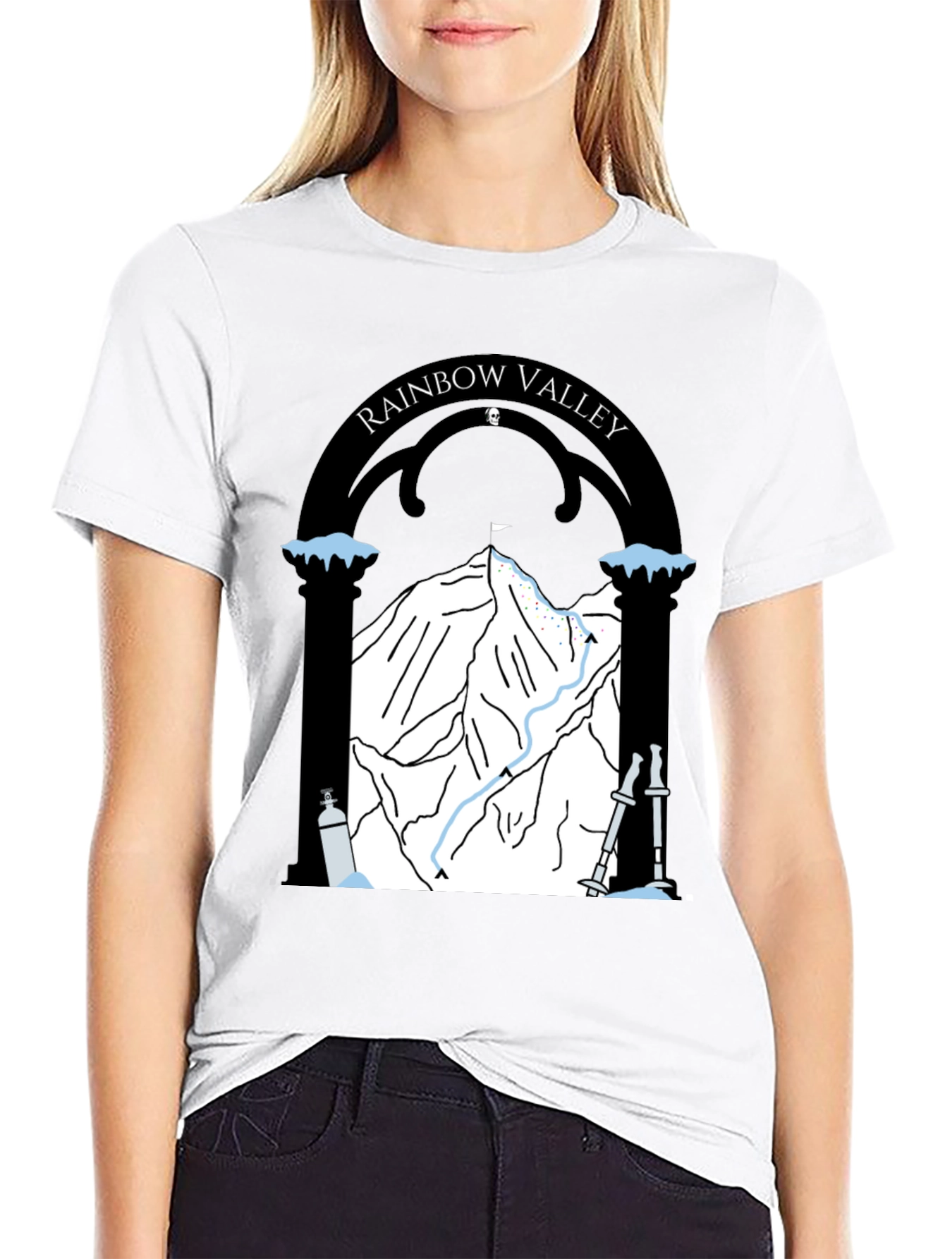Rainbow Valley Mountain T-Shirt - Adventure Ready!