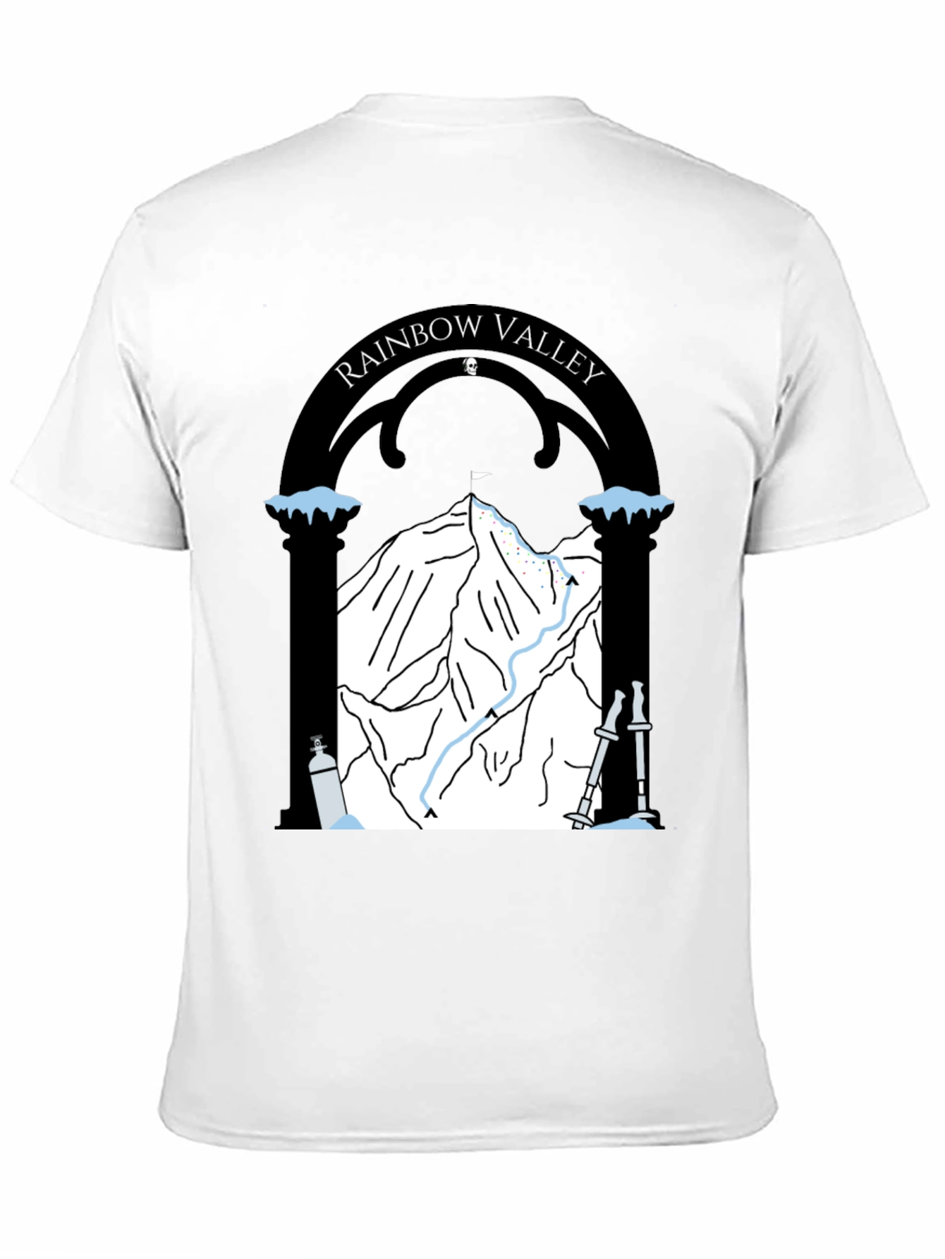 Rainbow Valley Mountain T-Shirt - Adventure Ready!