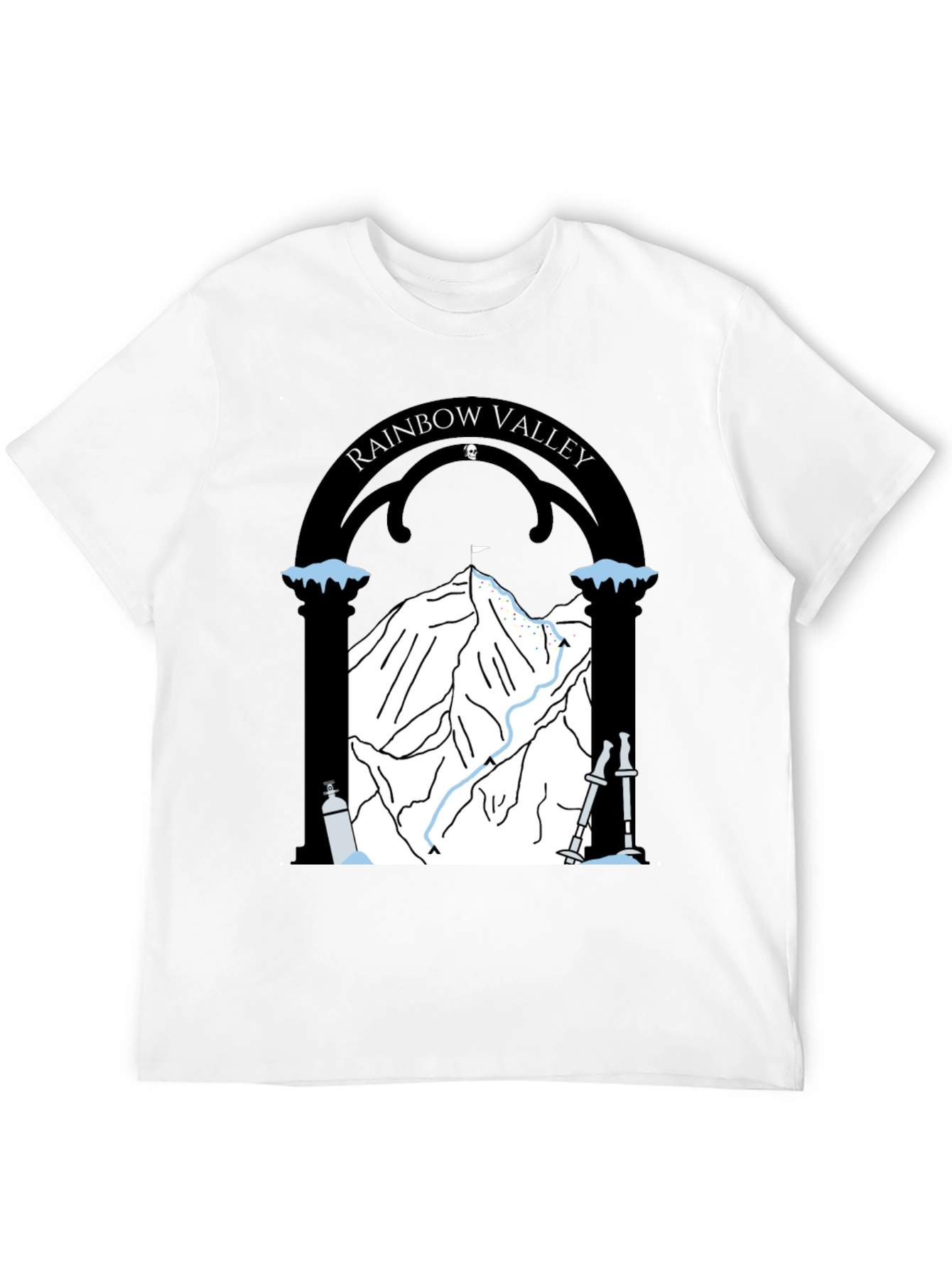 Rainbow Valley Mountain T-Shirt - Adventure Ready!