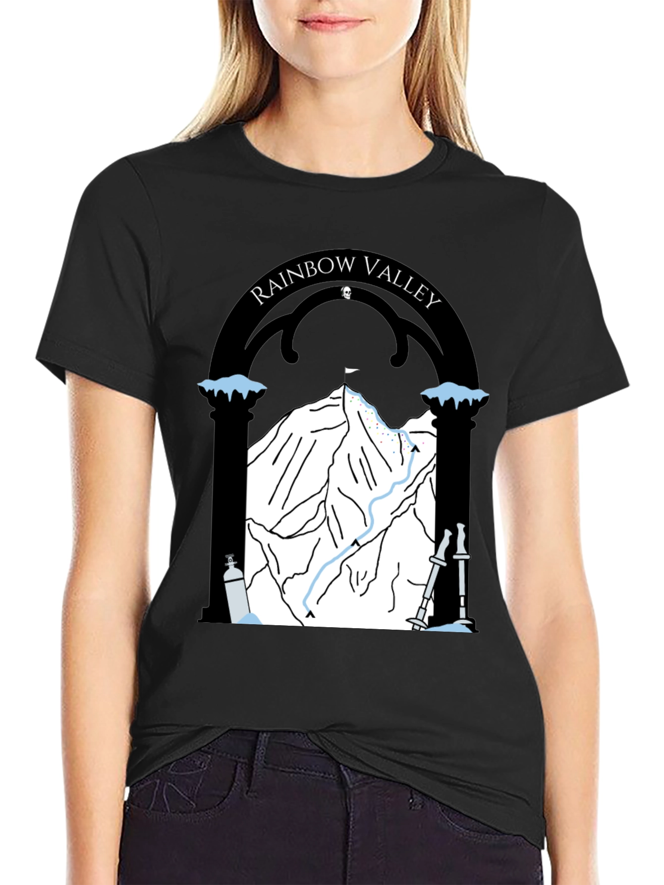 Rainbow Valley Mountain T-Shirt - Adventure Ready!