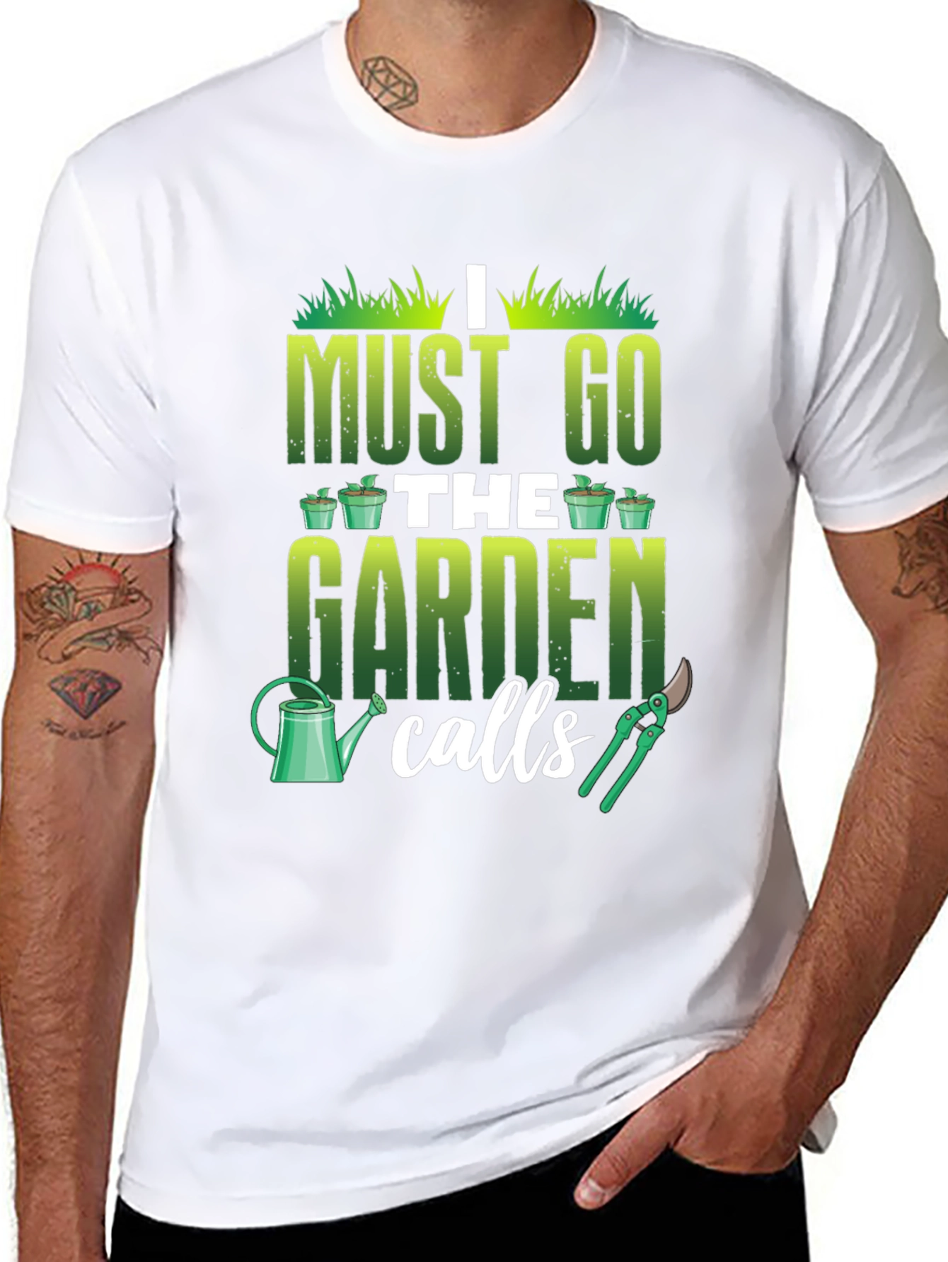 Gardeners Calling T-Shirt - Must Go to the Garden