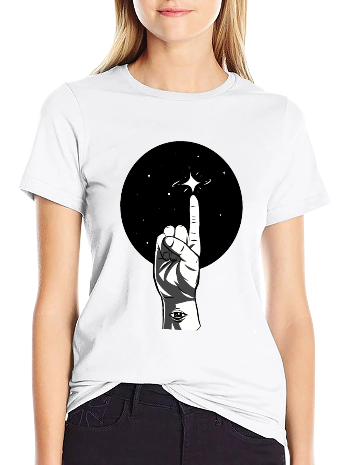 Cosmic Touch Graphic Tee