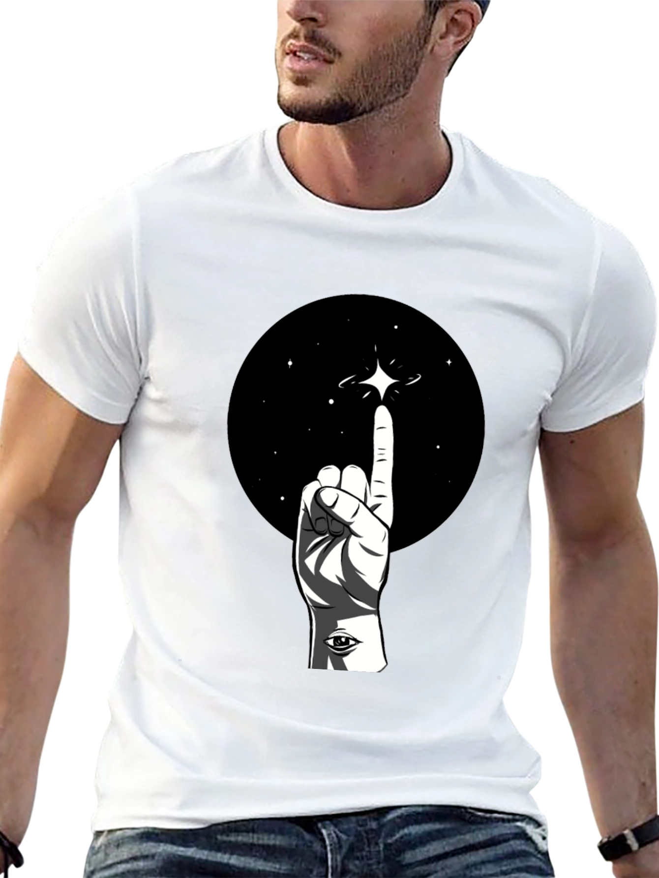 Cosmic Touch Graphic Tee