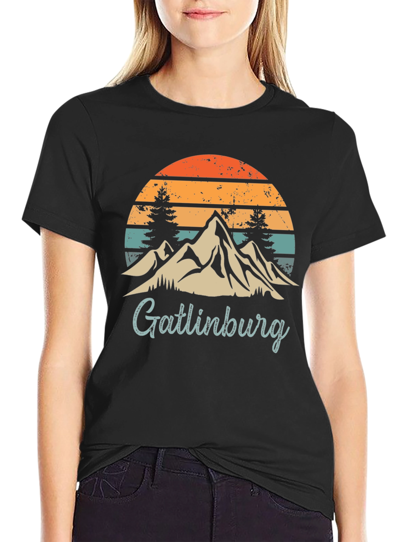Gatlinburg Mountain Sunset T-Shirt