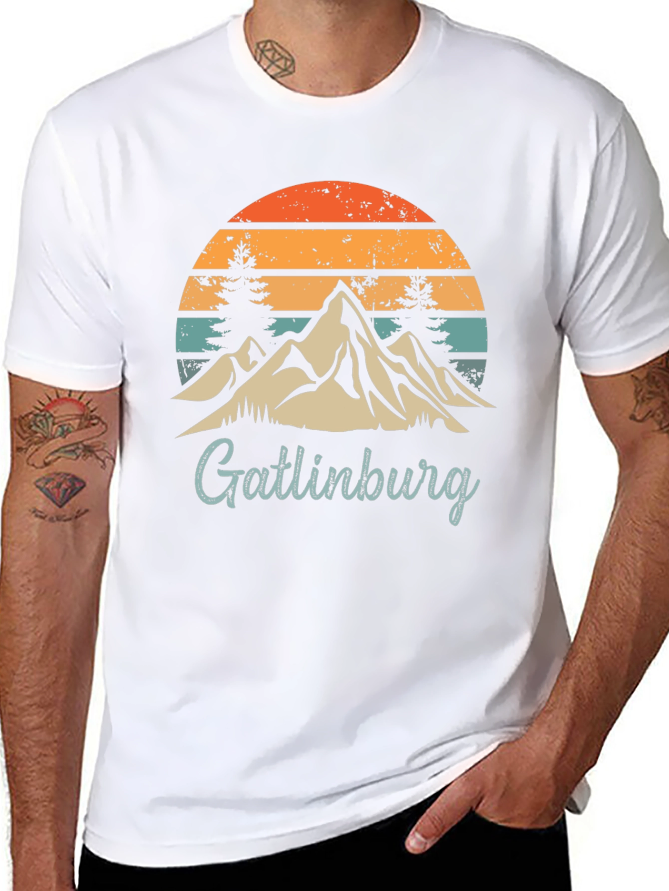 Gatlinburg Mountain Sunset T-Shirt