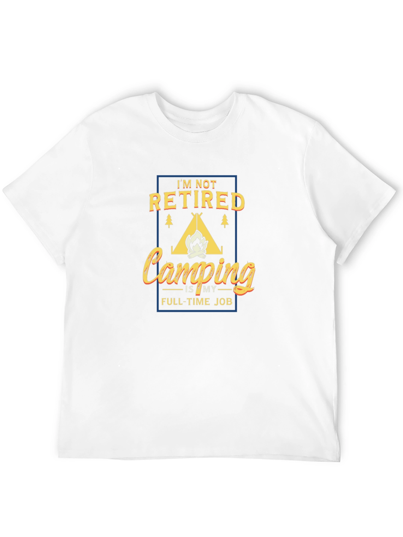Funny Camping Full-Time Job T-Shirt