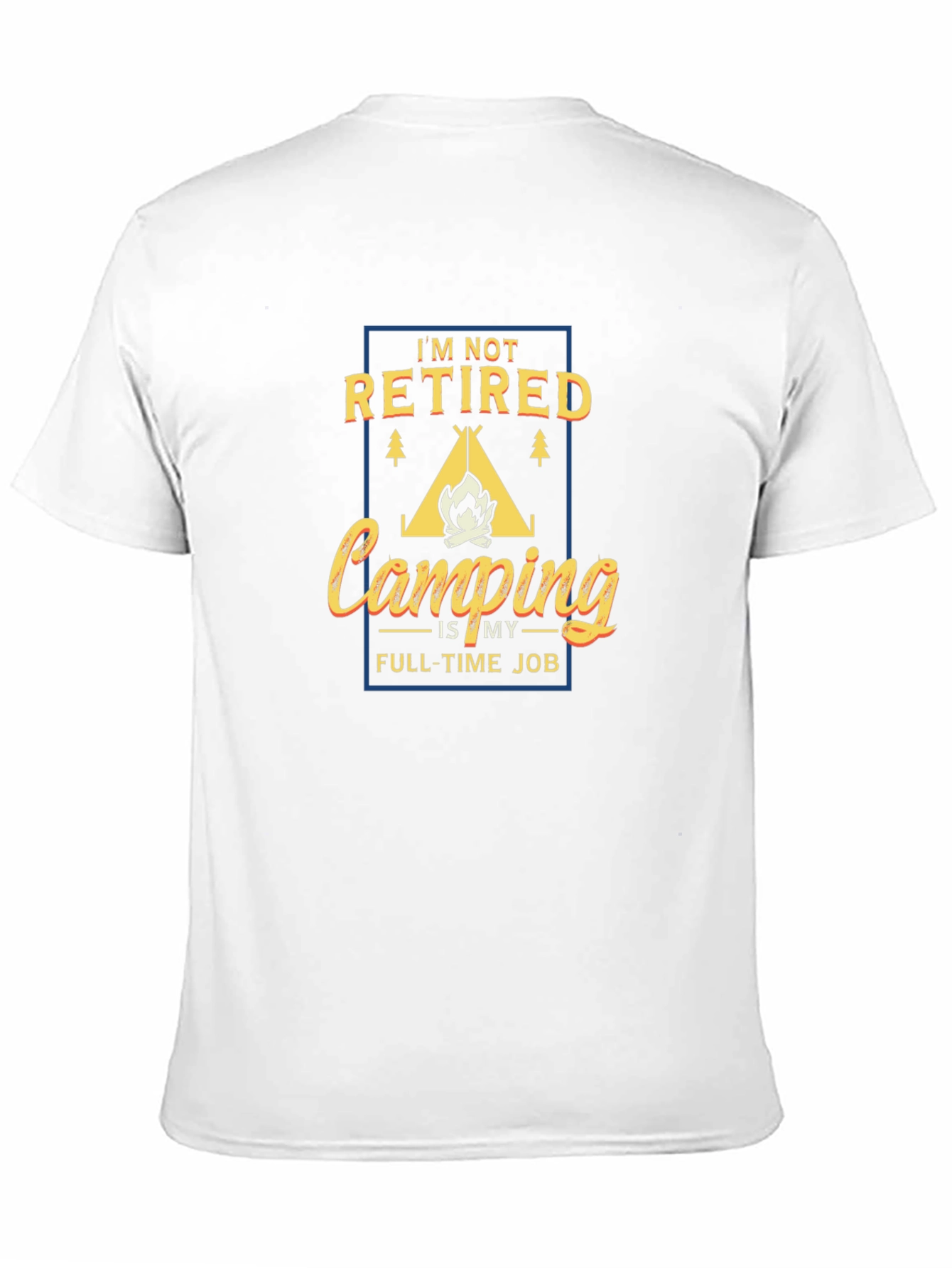 Funny Camping Full-Time Job T-Shirt