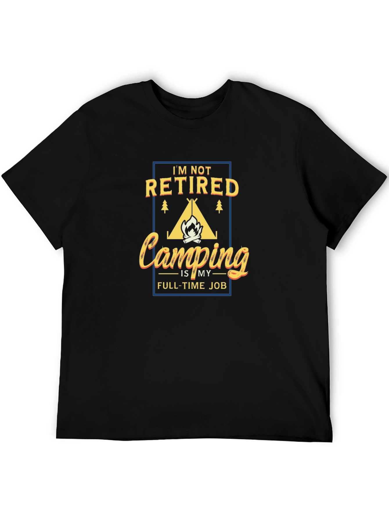 Funny Camping Full-Time Job T-Shirt
