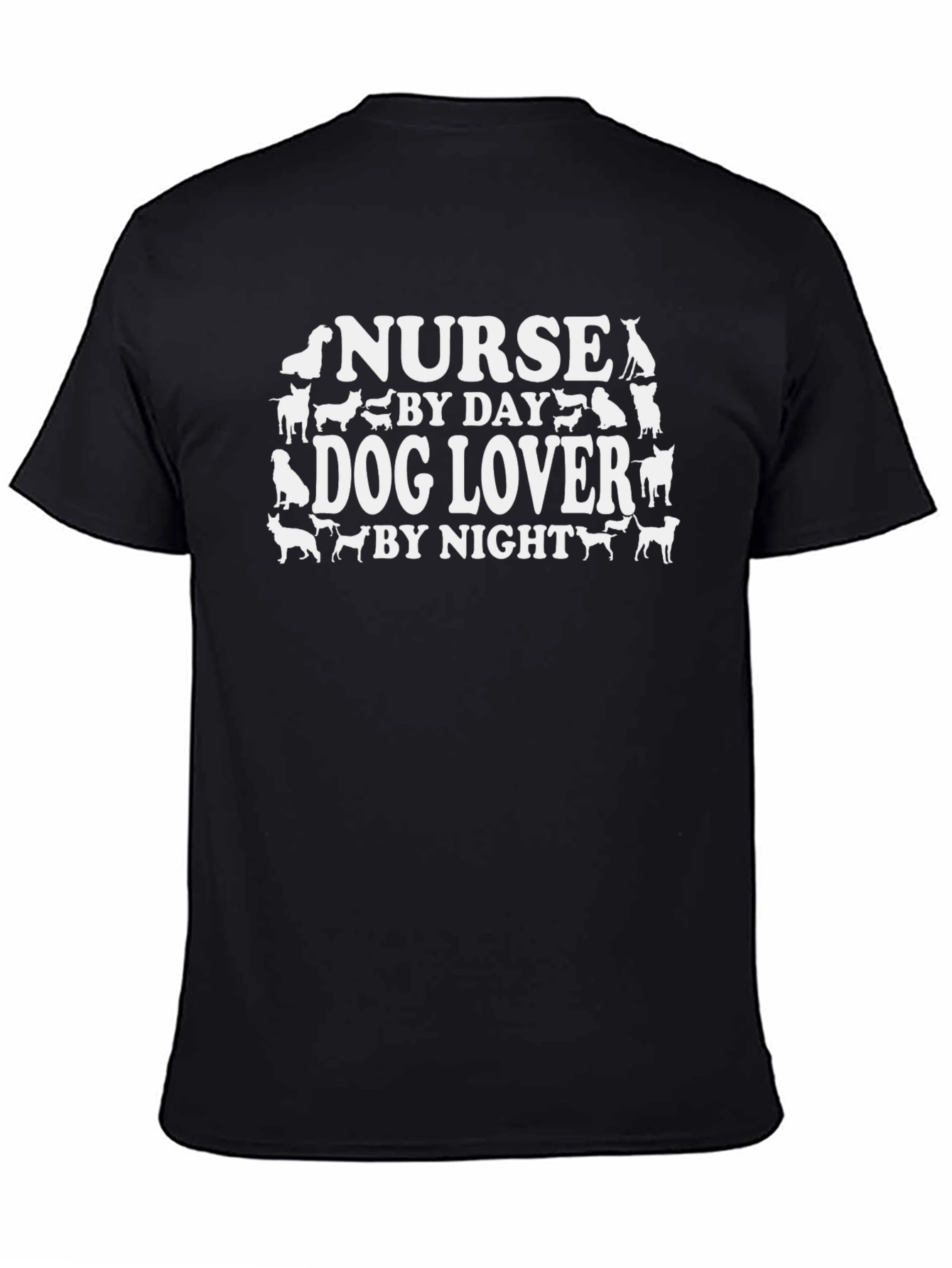 Nurse Dog Lover Novelty T-Shirt