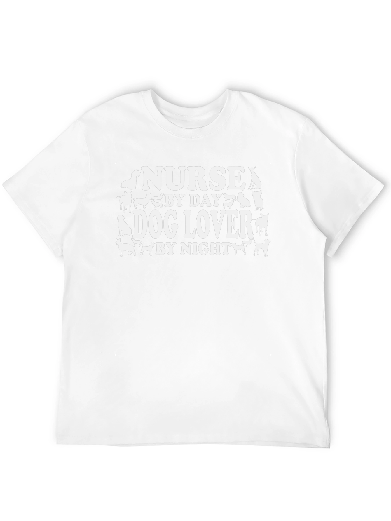 Nurse Dog Lover Novelty T-Shirt
