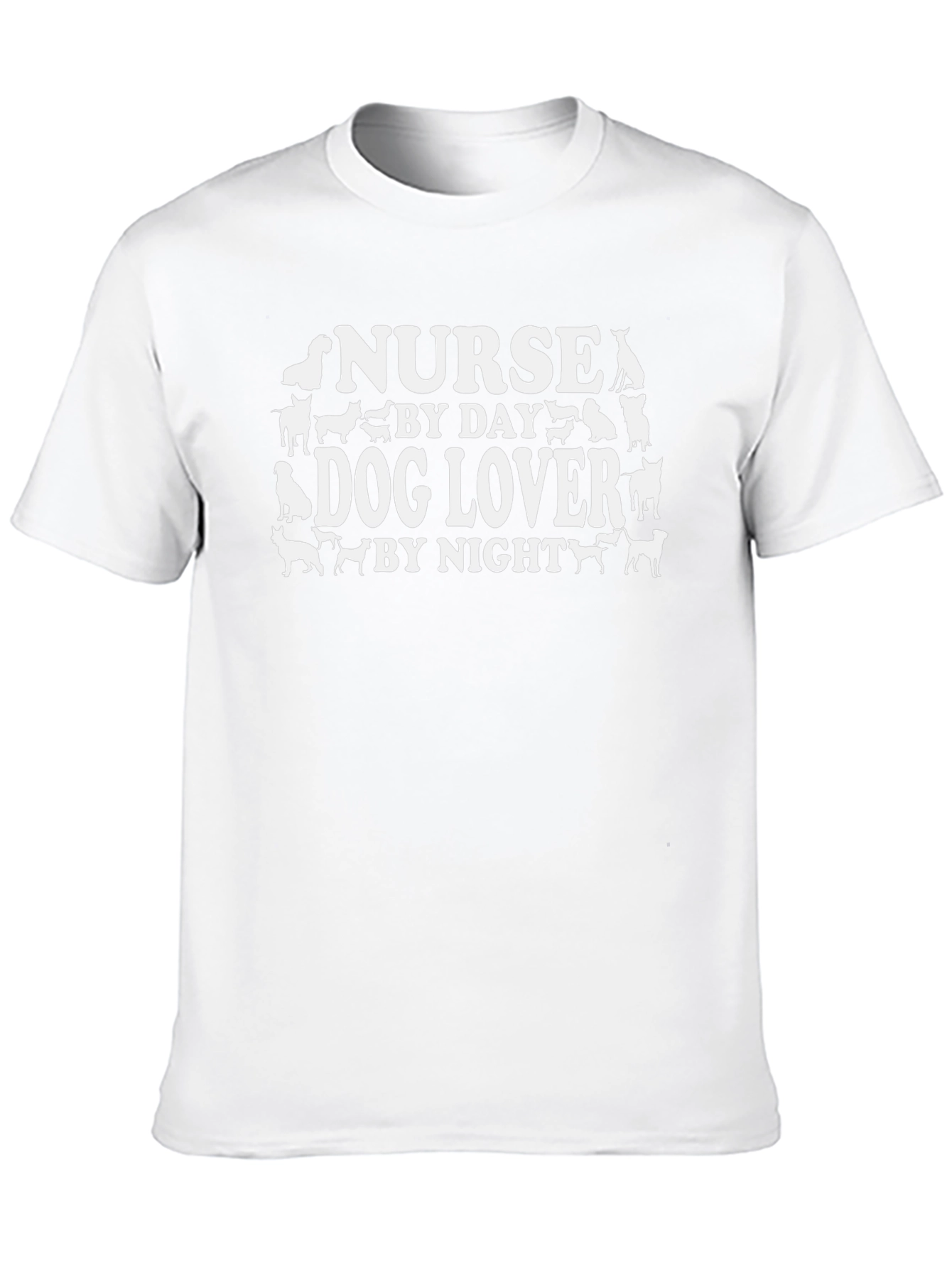 Nurse Dog Lover Novelty T-Shirt
