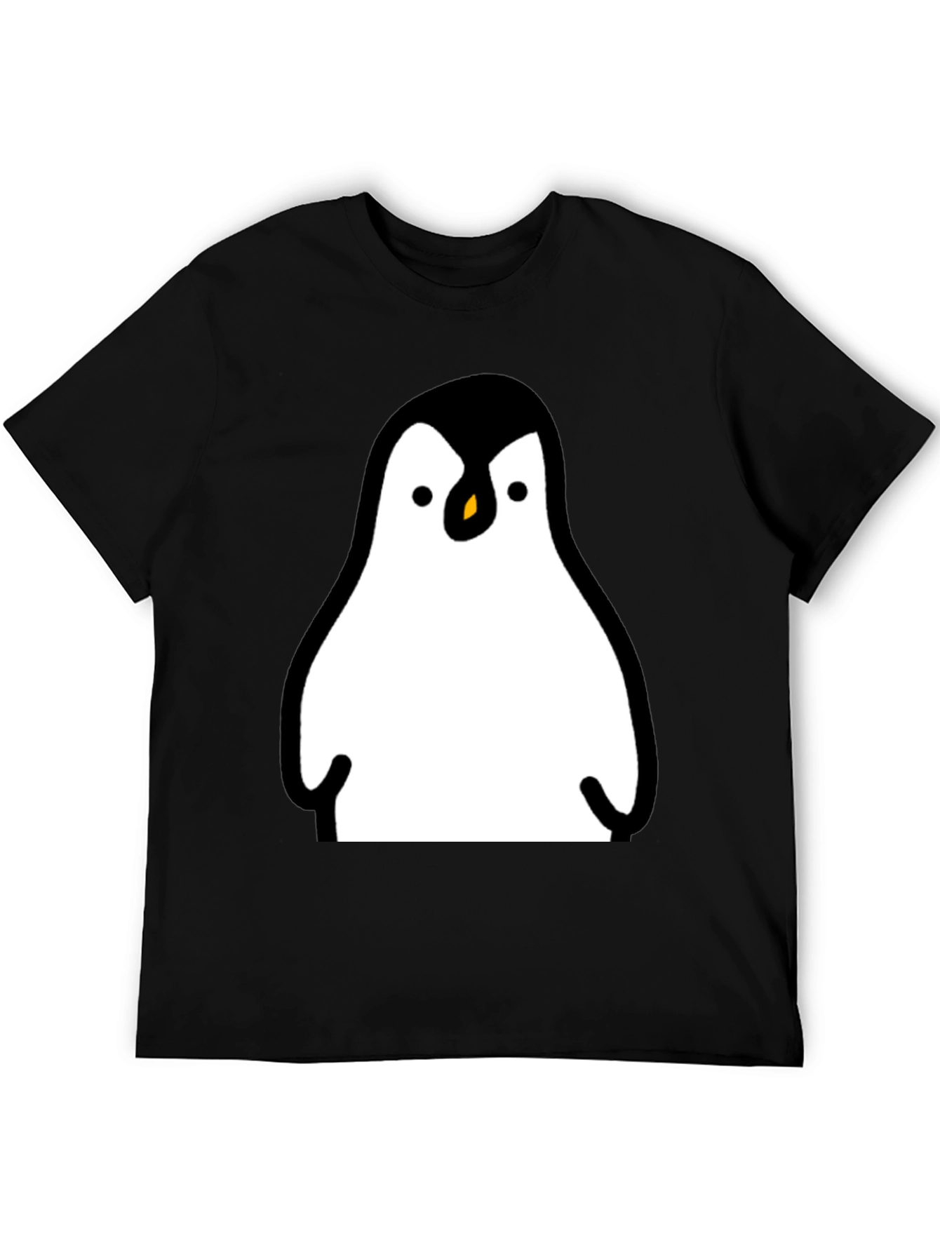 Penguin Graphic Print T-Shirt - Mens Casual Tee