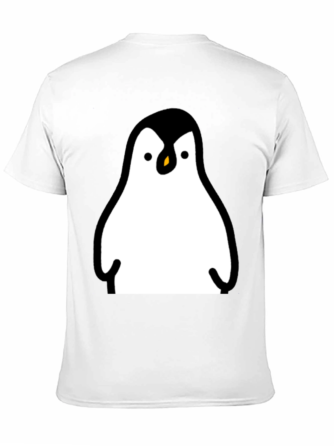 Penguin Graphic Print T-Shirt - Mens Casual Tee