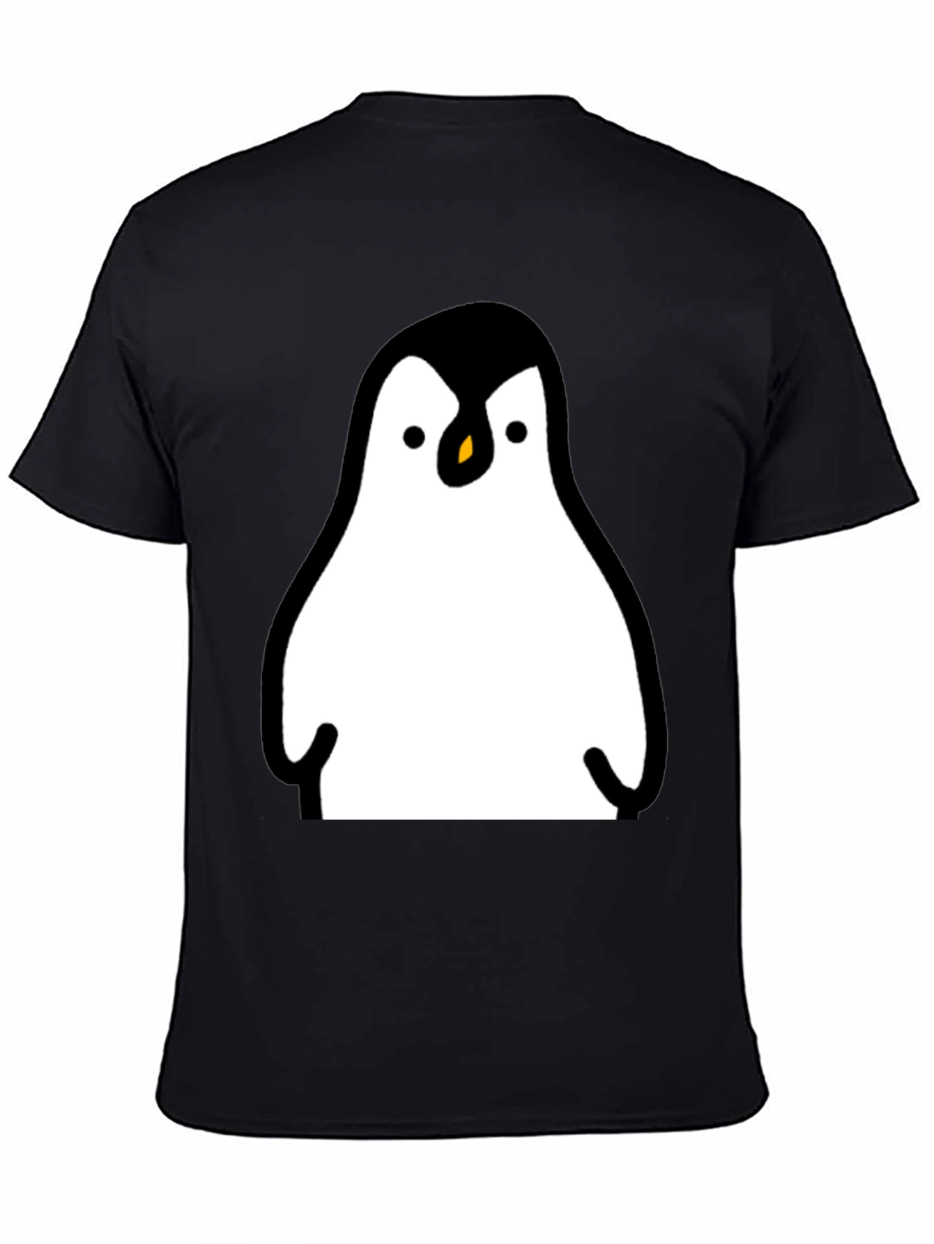 Penguin Graphic Print T-Shirt - Mens Casual Tee