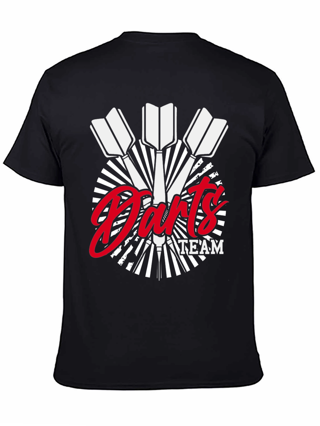 Darts Team Graphic Tee - Black T-Shirt