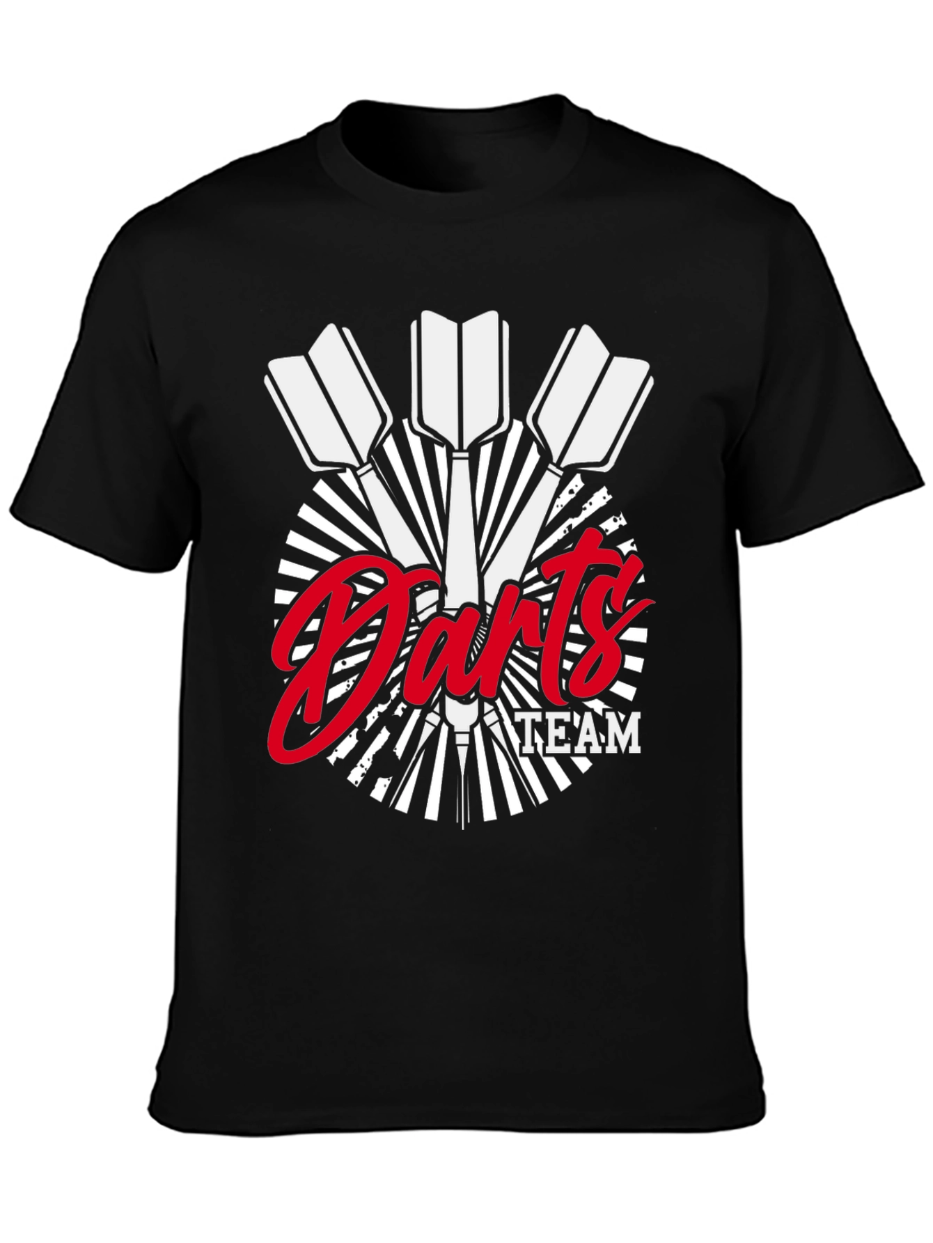 Darts Team Graphic Tee - Black T-Shirt