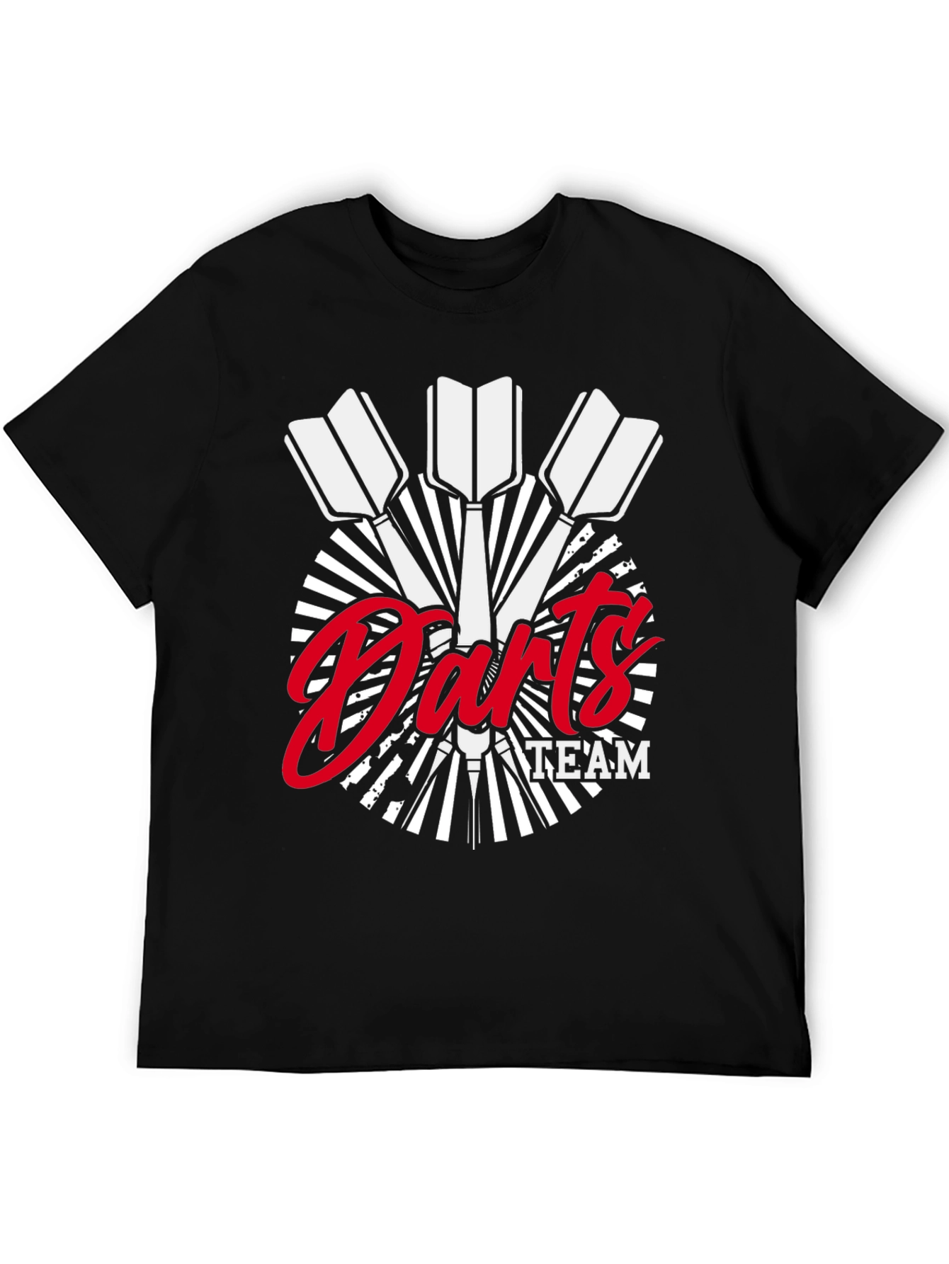 Darts Team Graphic Tee - Black T-Shirt