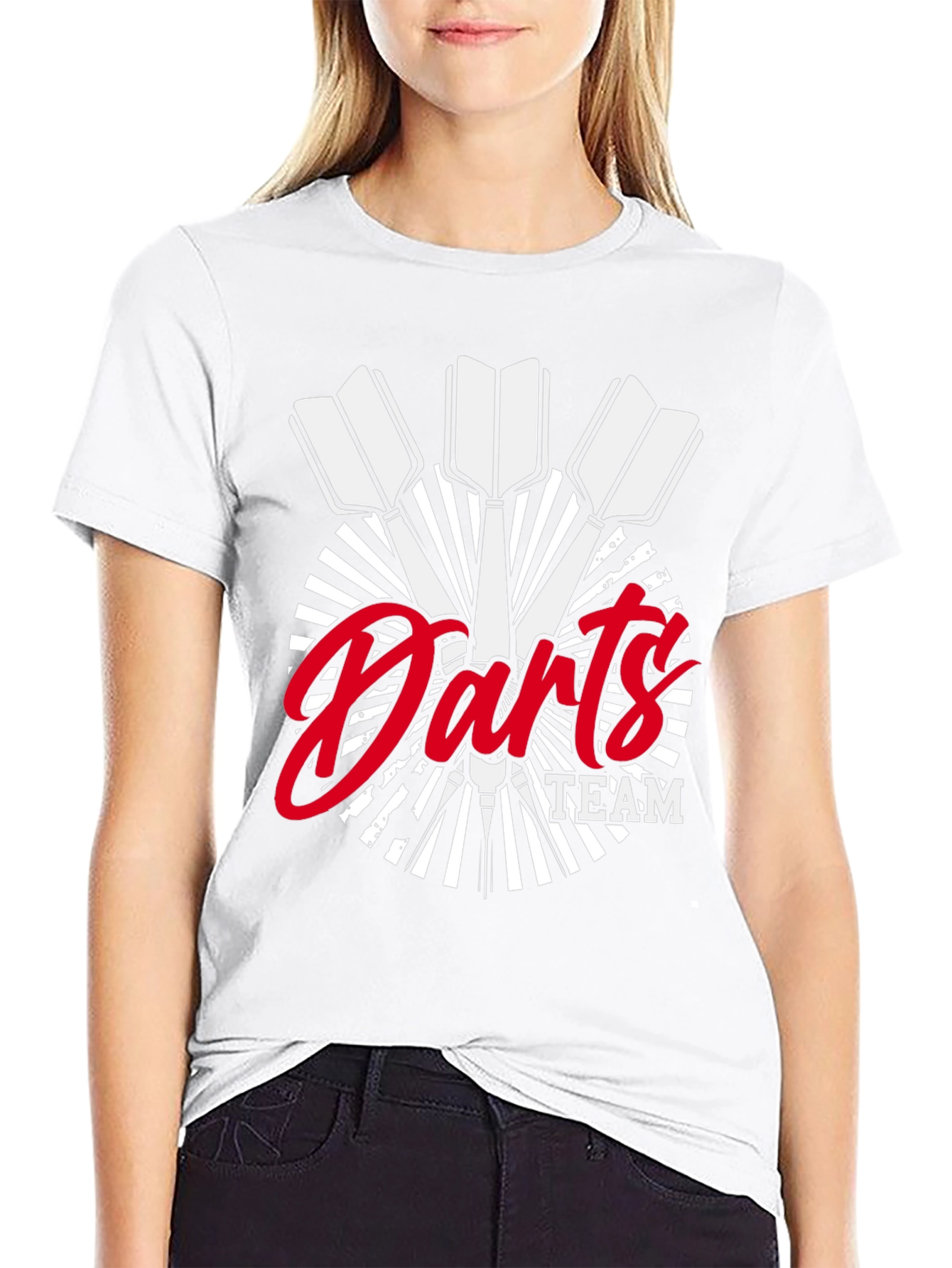 Darts Team Graphic Tee - Black T-Shirt
