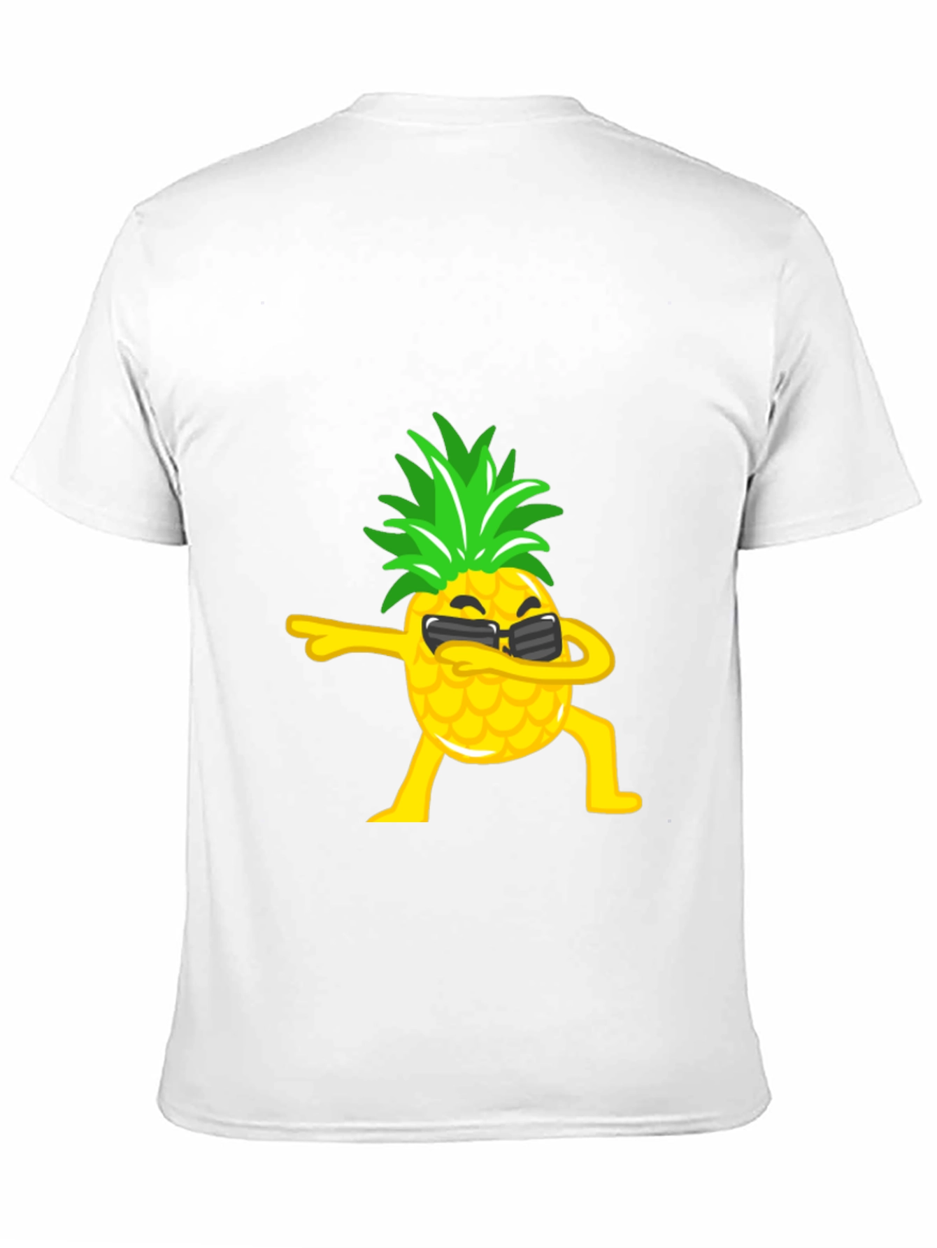 Dabbing Pineapple Graphic Tee - Black T-Shirt