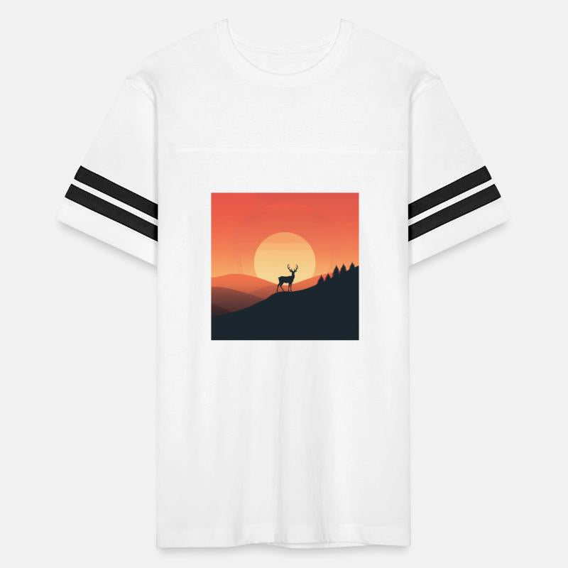Elegant Reindeer Silhouette A minimalist yet