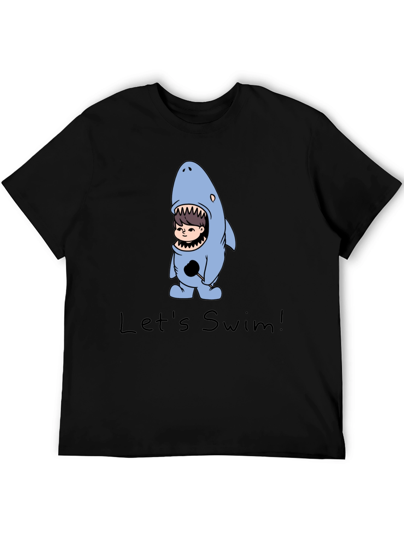 Shark Costume T-Shirt - Lets Swim!