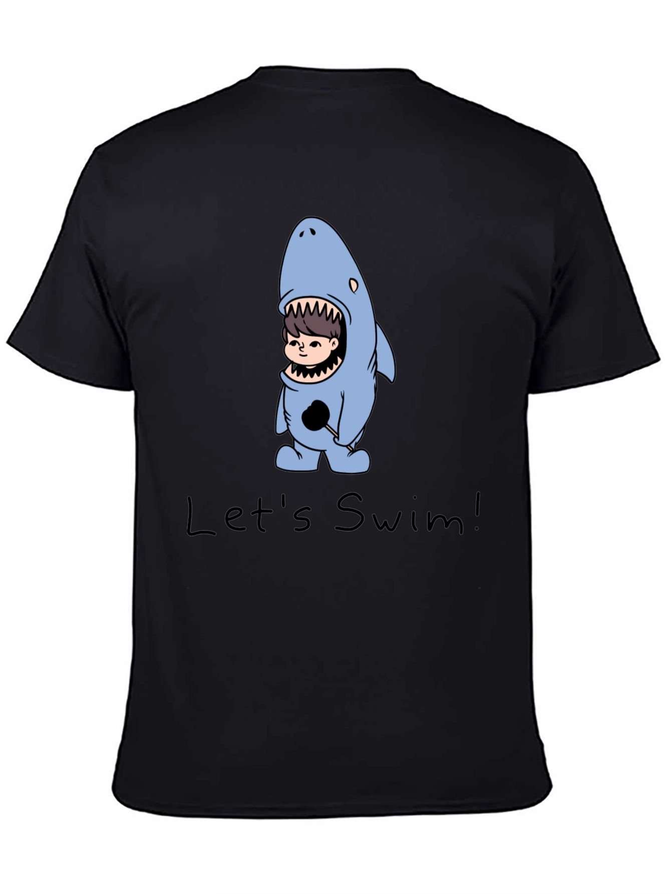 Shark Costume T-Shirt - Lets Swim!