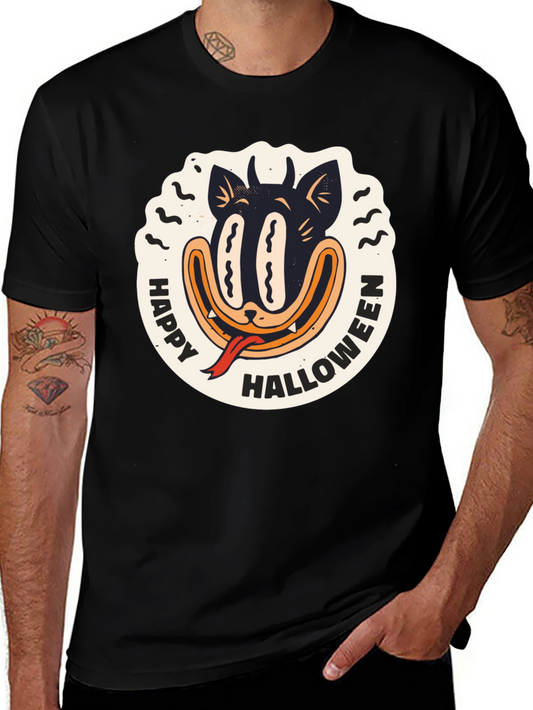 Happy Halloween Black Cat T-Shirt