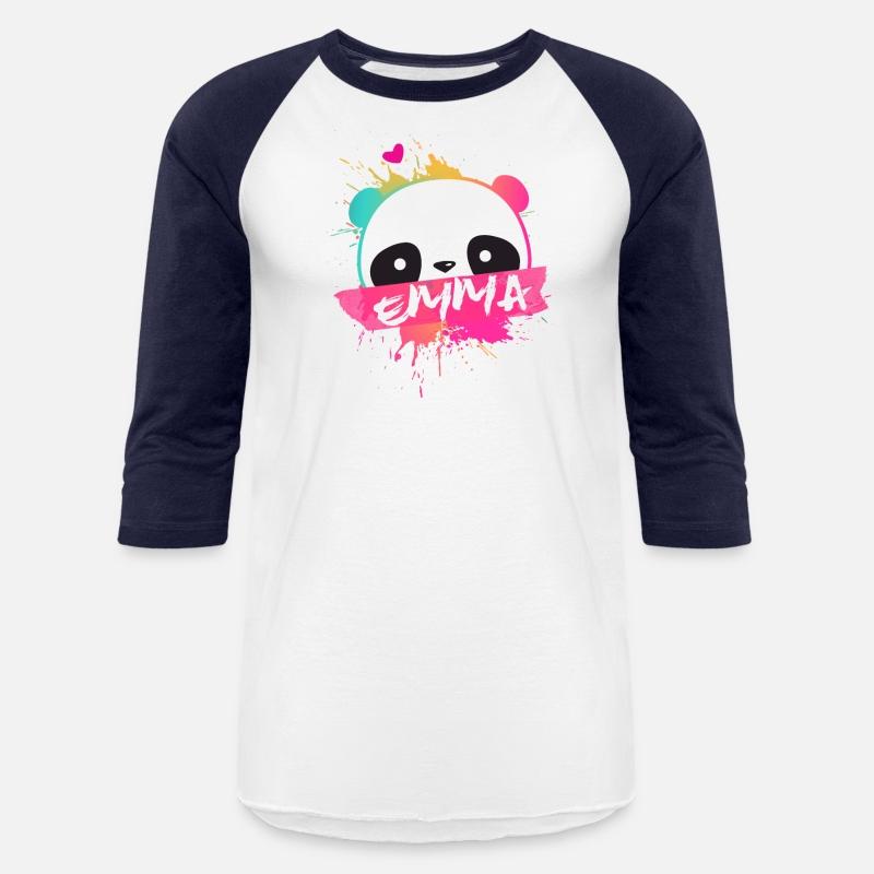 EMMA - lovely girl name with cute panda