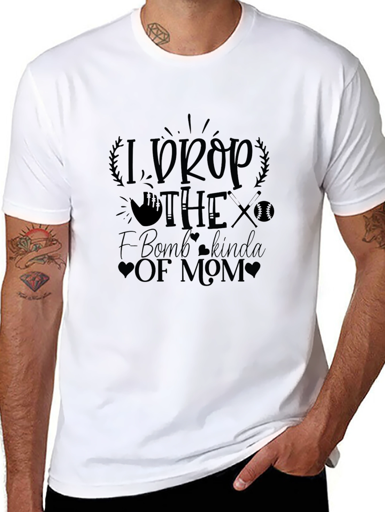 I Drop The F Bomb Kinda Mom T-Shirt