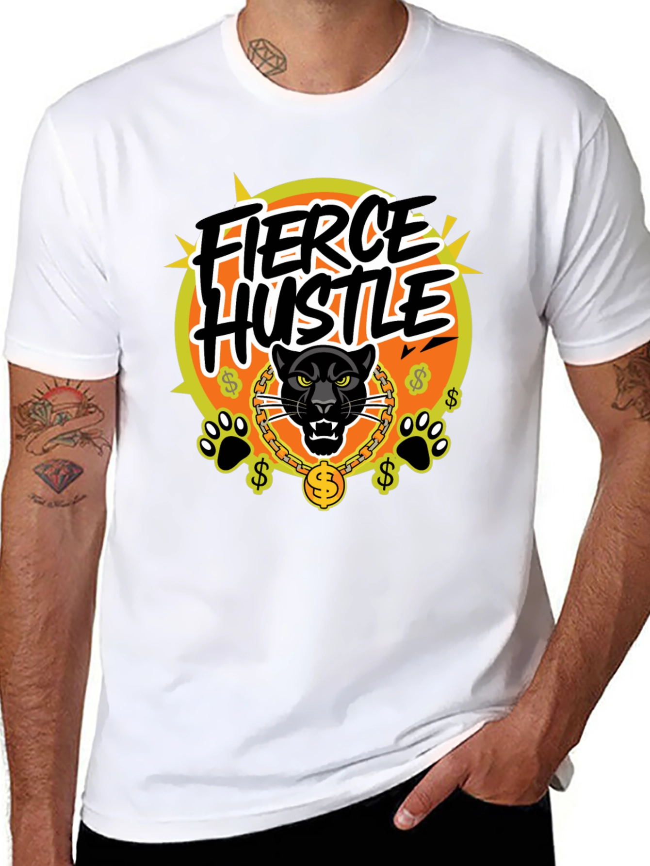Fierce Hustle Graphic Tee